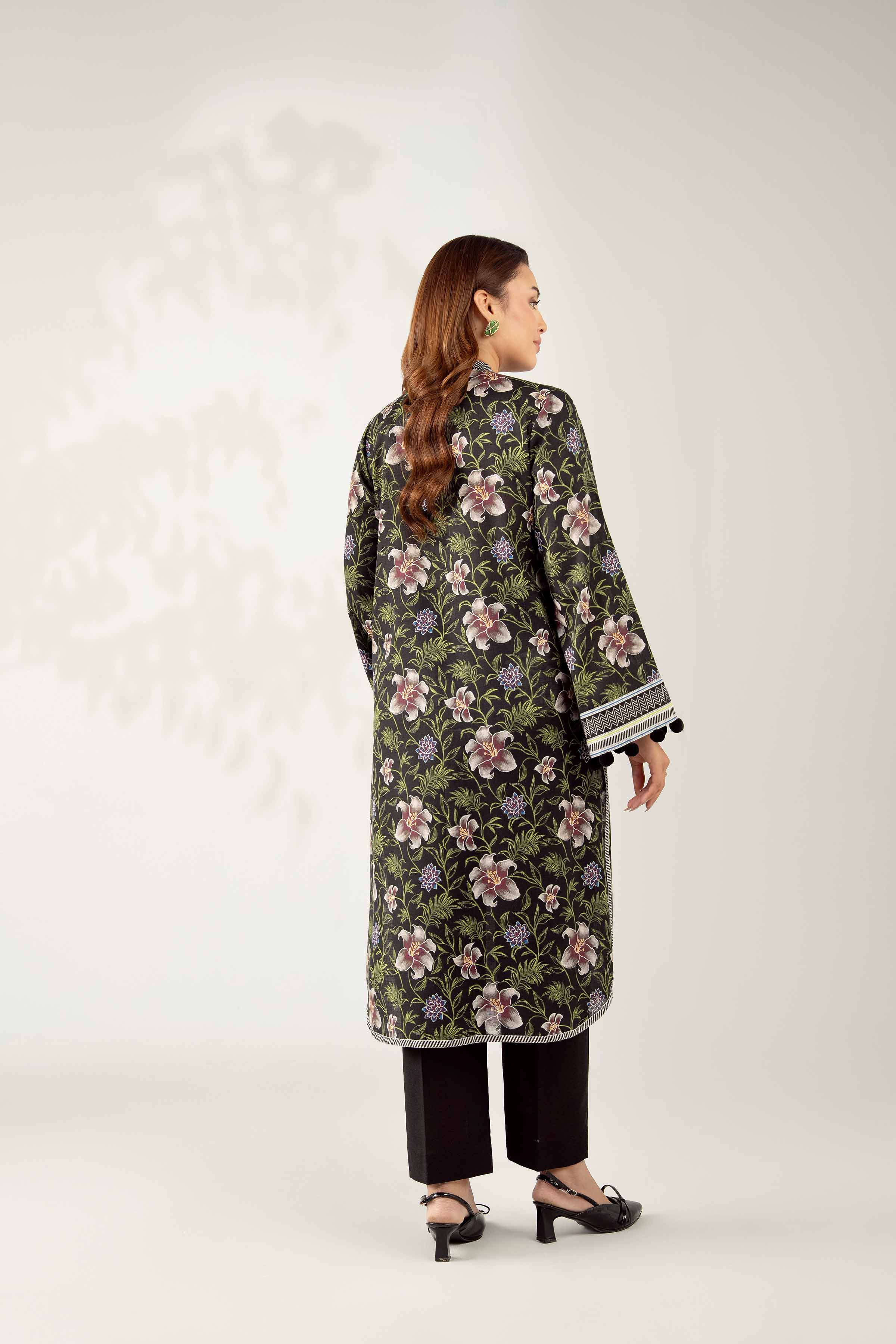 2 Piece - Printed Suit - 42502766 Unstitched Multi Karandi 2PC Printed