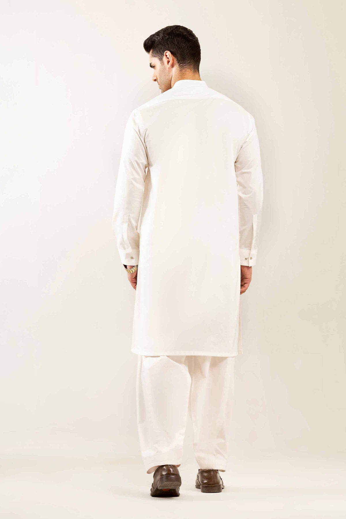 2 Piece - Naqsh Suit - 42508091 Off White Latha 2PC Non-Embroidered Nishat Australia