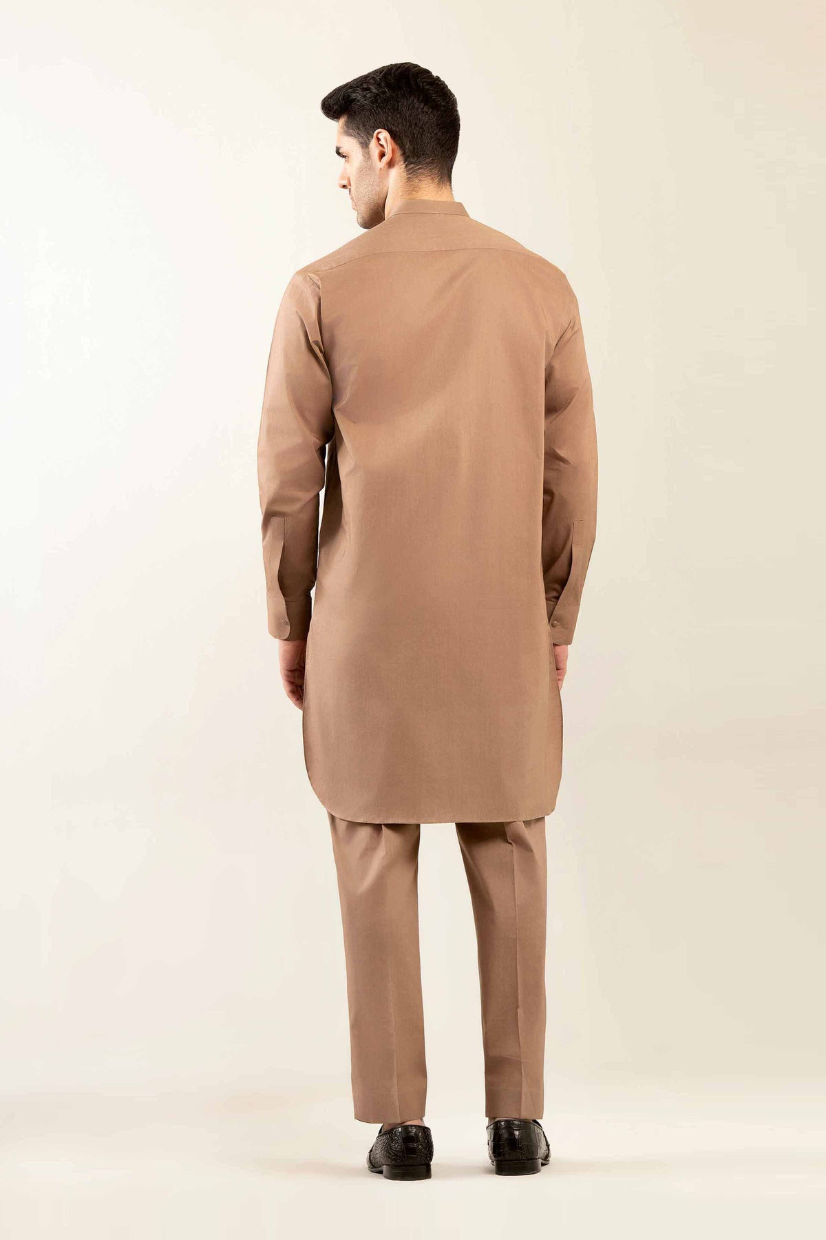 2 Piece - Naqsh Suit - 42508093 Brown Latha 2PC Non-Embroidered Nishat Australia