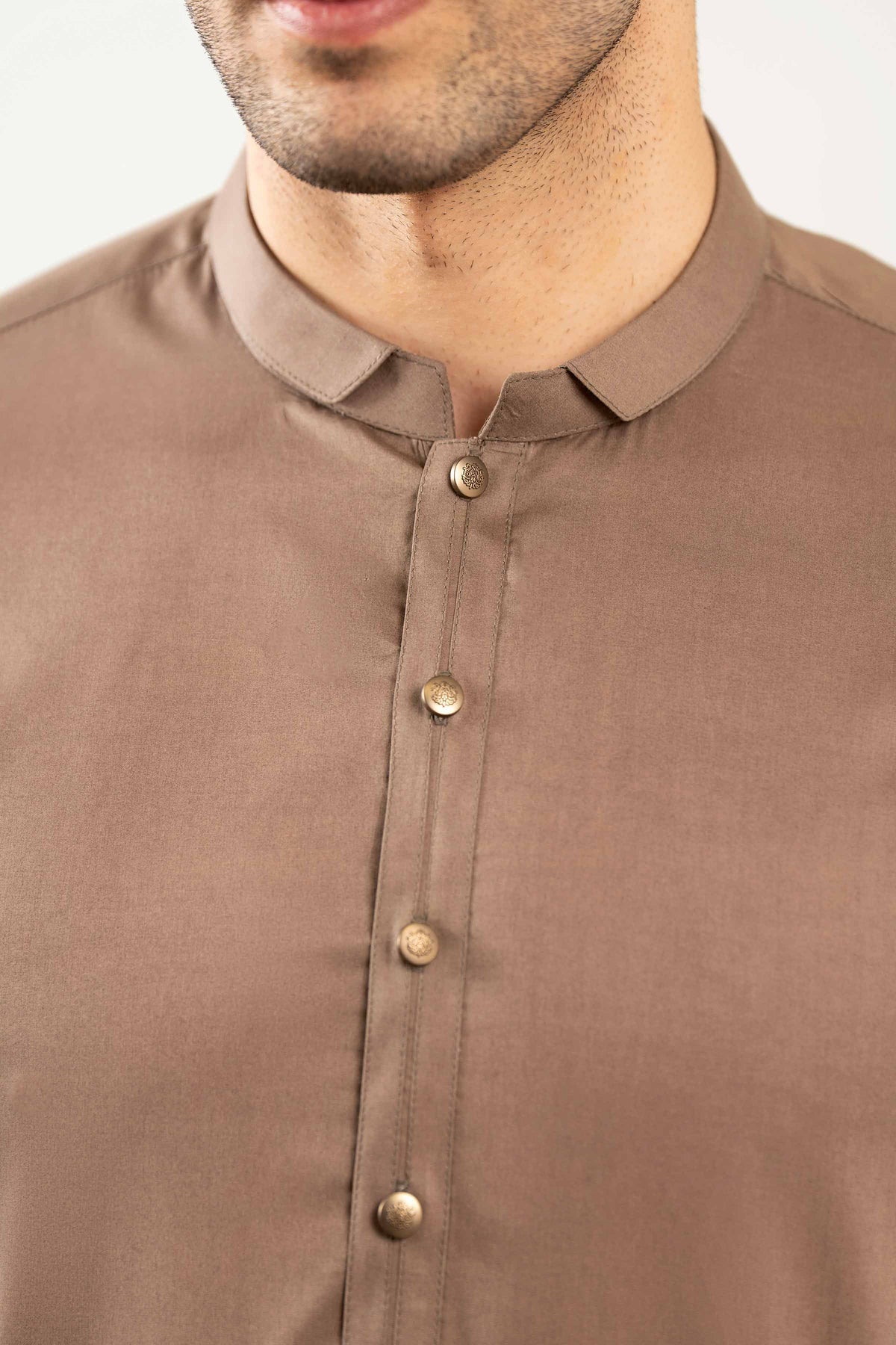 2 Piece - Naqsh Suit - 42508104 Brown Cotton 2PC Non-Embroidered Nishat Australia