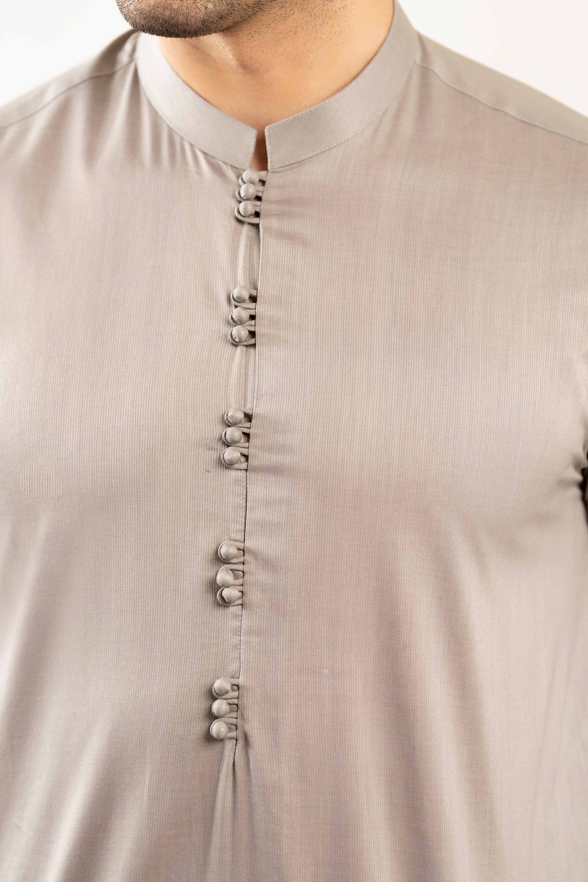 2 Piece - Naqsh Suit - 42508118 Grey Cotton 2PC Non-Embroidered Nishat Australia