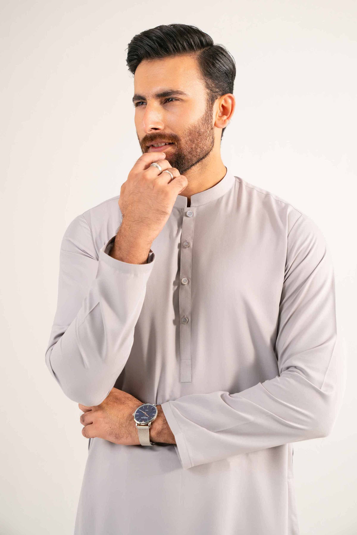 2 Piece - Naqsh Suit - 42508181 Purple Wash & Wear 2PC Non-Embroidered Nishat Australia
