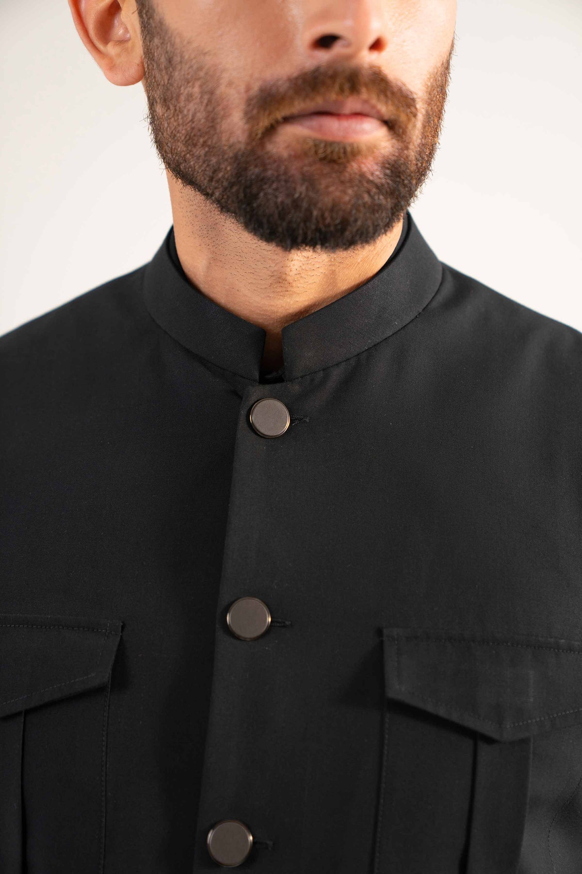 2 Piece - Naqsh Suit - 42508191 Black Wash & Wear 2PC Non-Embroidered Nishat Australia