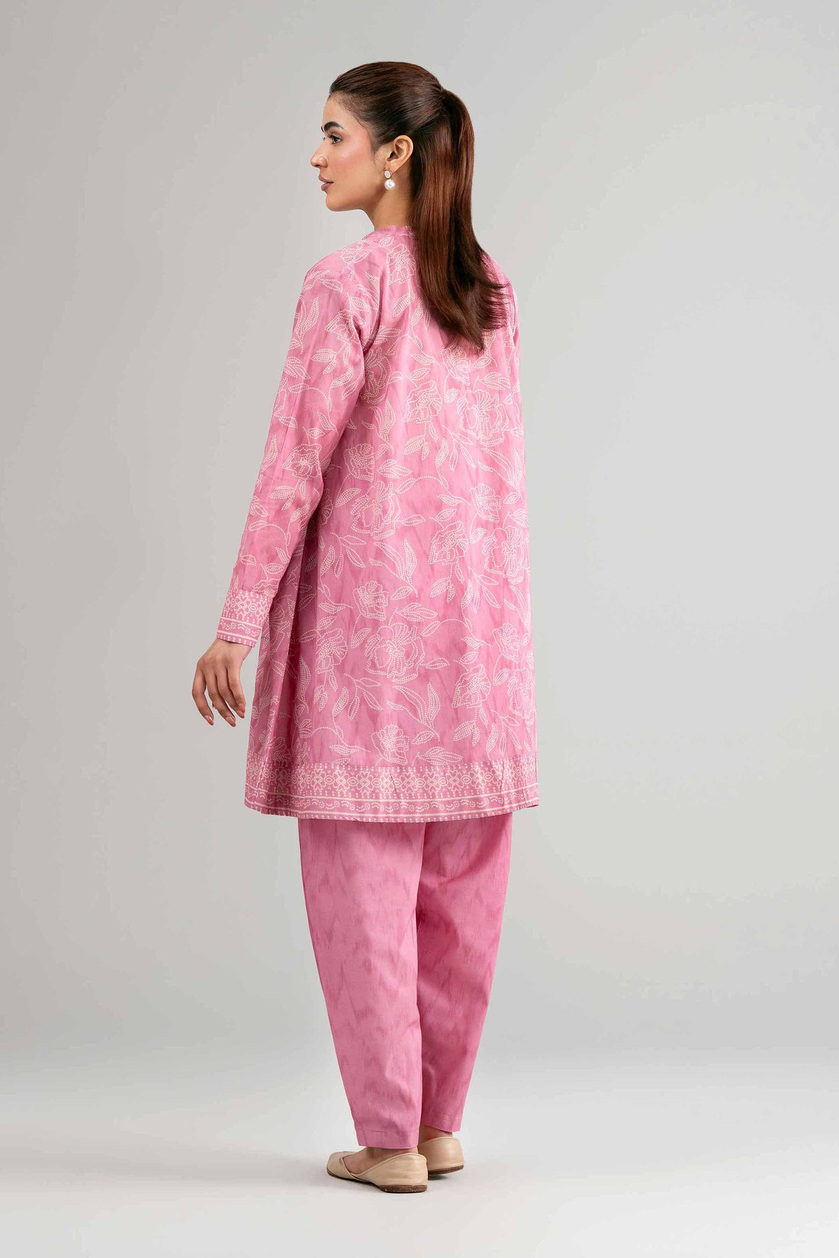 2 Piece - Printed Suit - 42601434 Pink Lawn 2PC Printed Nishat Australia