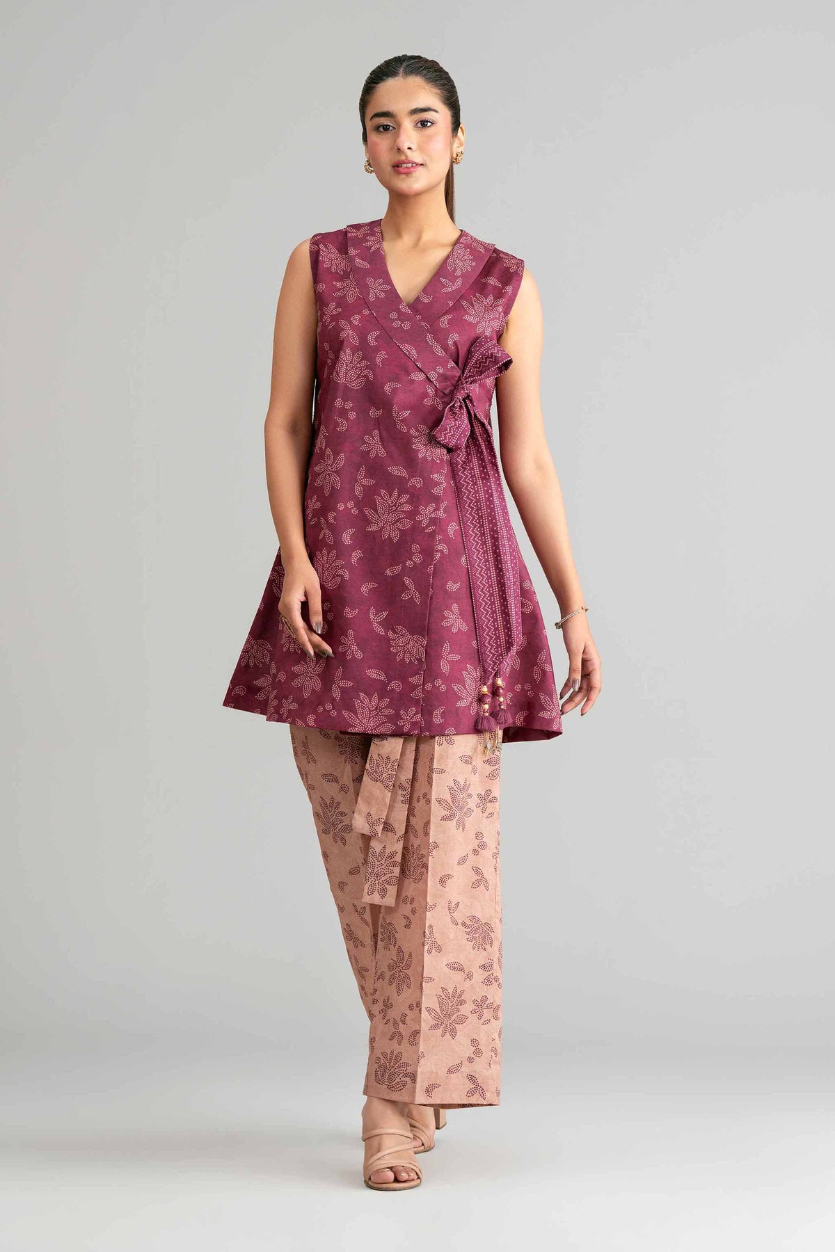 2 Piece - Printed Suit - 42601436 Red Lawn 2PC Printed Nishat Australia