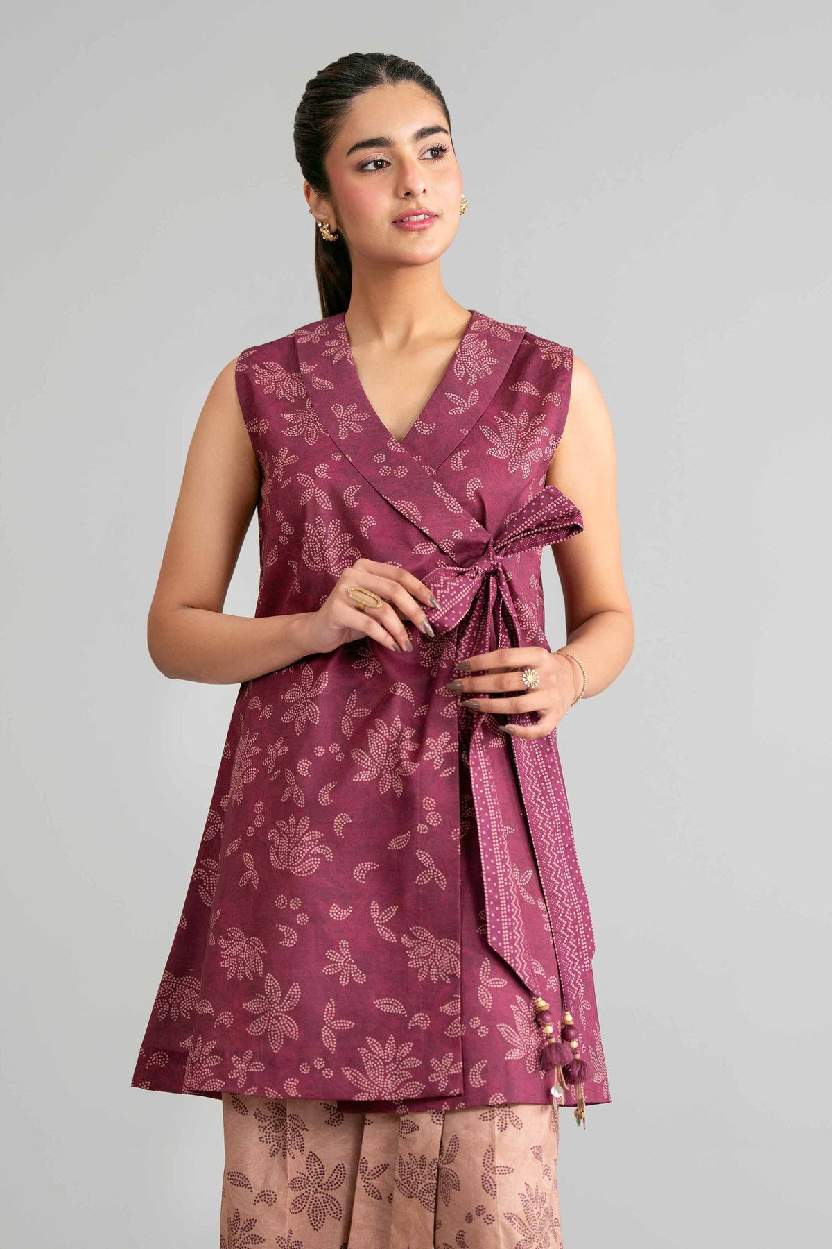 2 Piece - Printed Suit - 42601436 Red Lawn 2PC Printed Nishat Australia