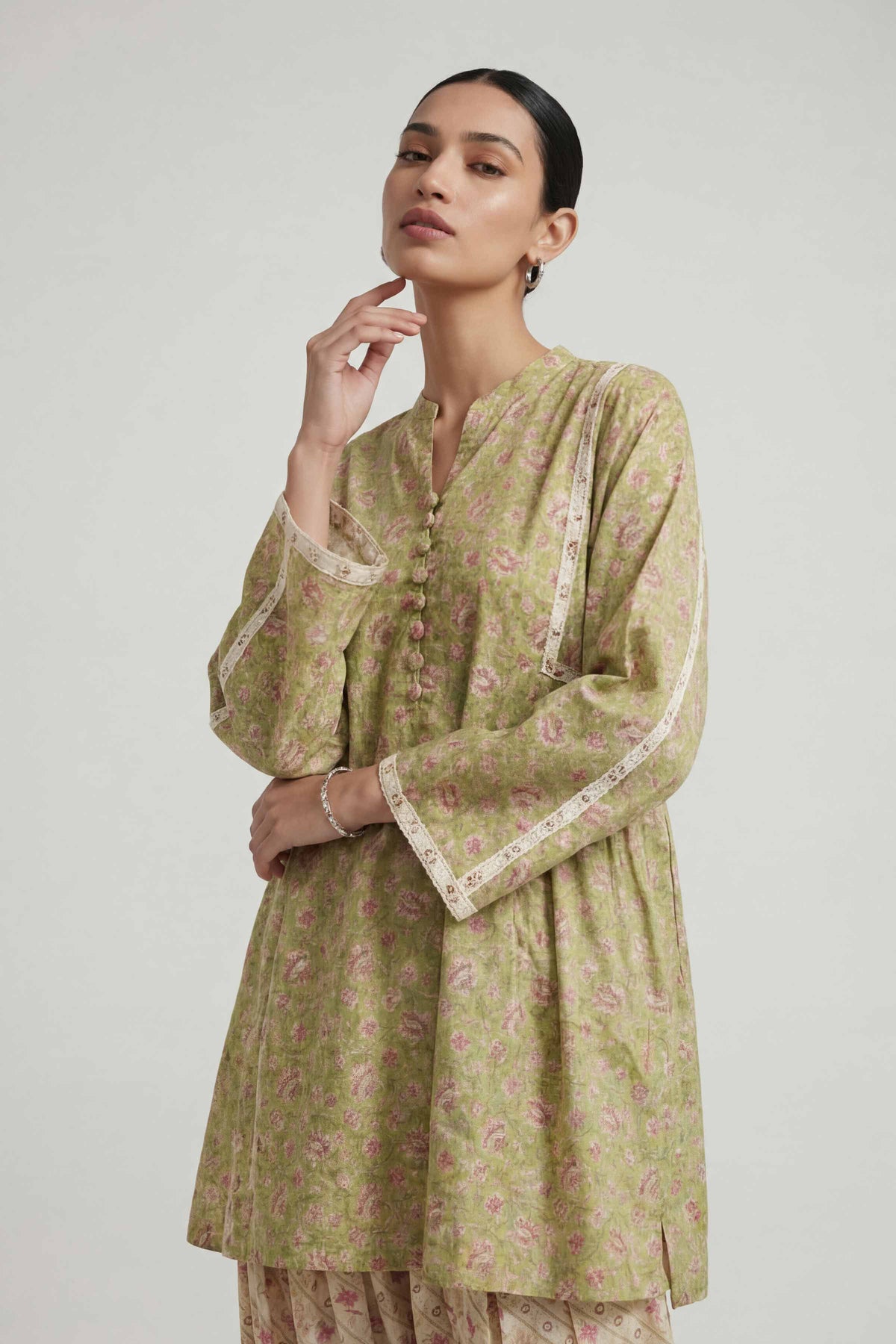 2 Piece - Printed Suit - 42601452 Green Lawn 2PC Printed Nishat Australia