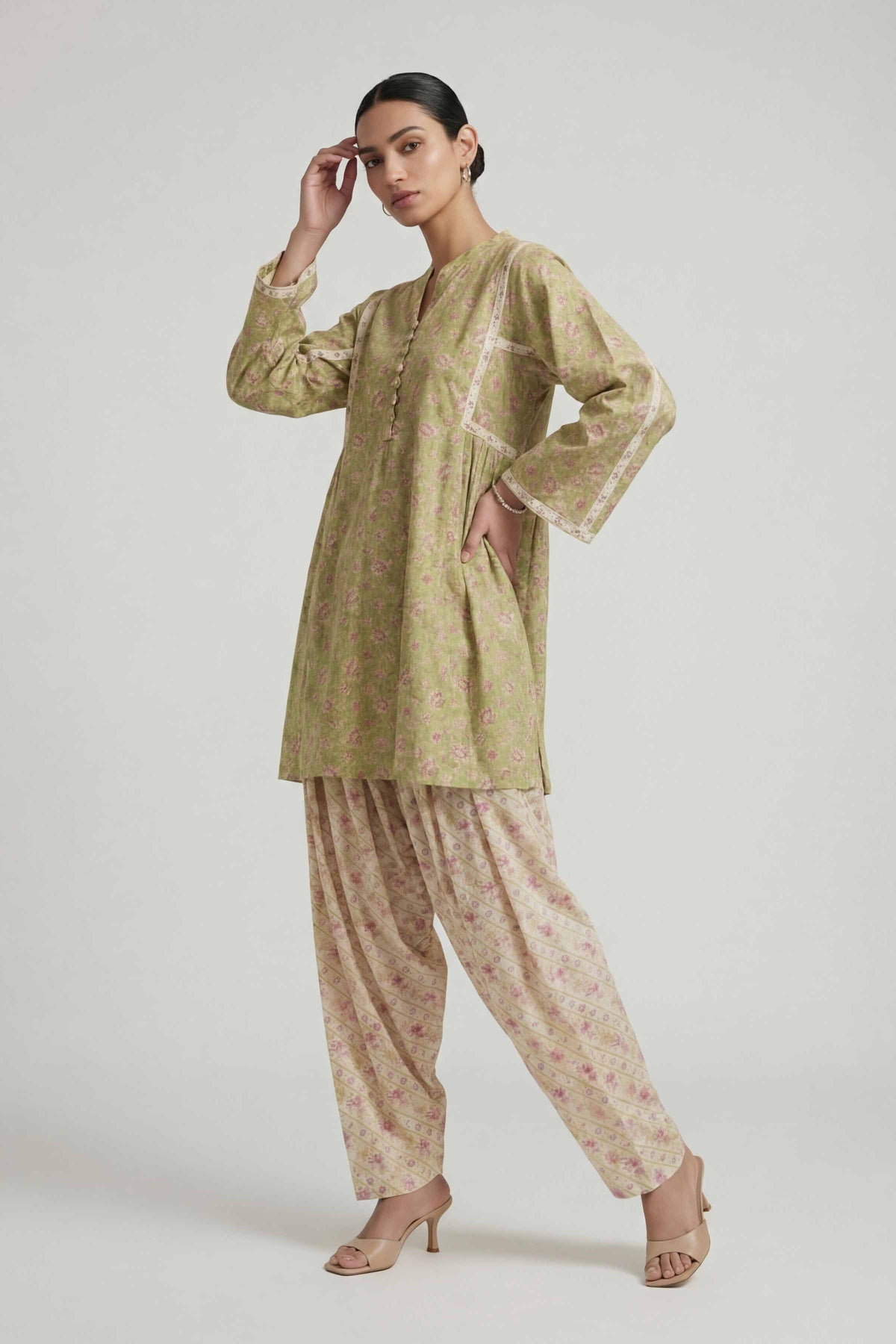 2 Piece - Printed Suit - 42601452 Green Lawn 2PC Printed Nishat Australia