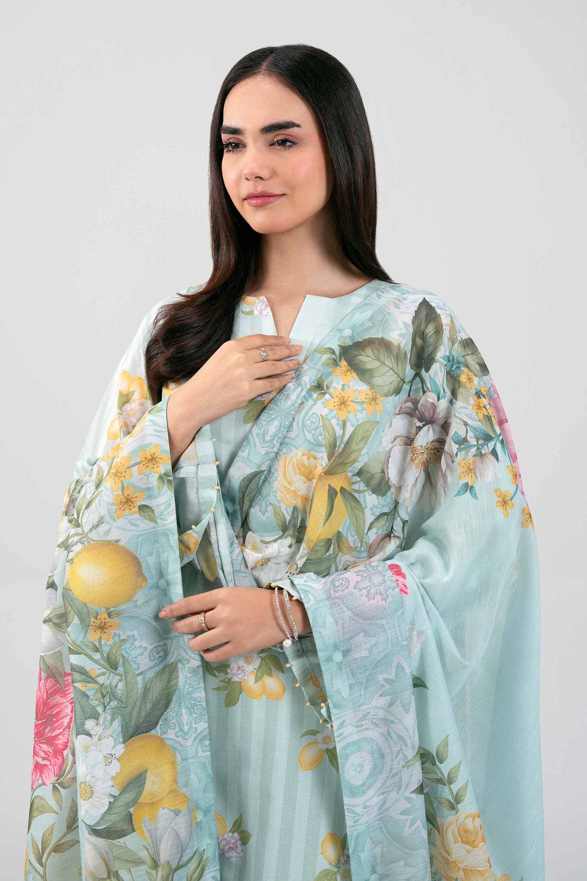 3 Piece - Digital Printed Suit - 42601500 Green Lawn 3PC Printed Nishat Australia