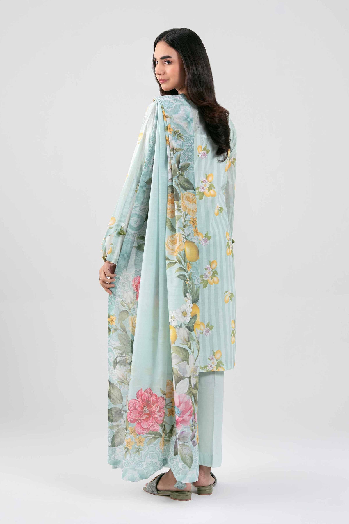 3 Piece - Digital Printed Suit - 42601500 Green Lawn 3PC Printed Nishat Australia