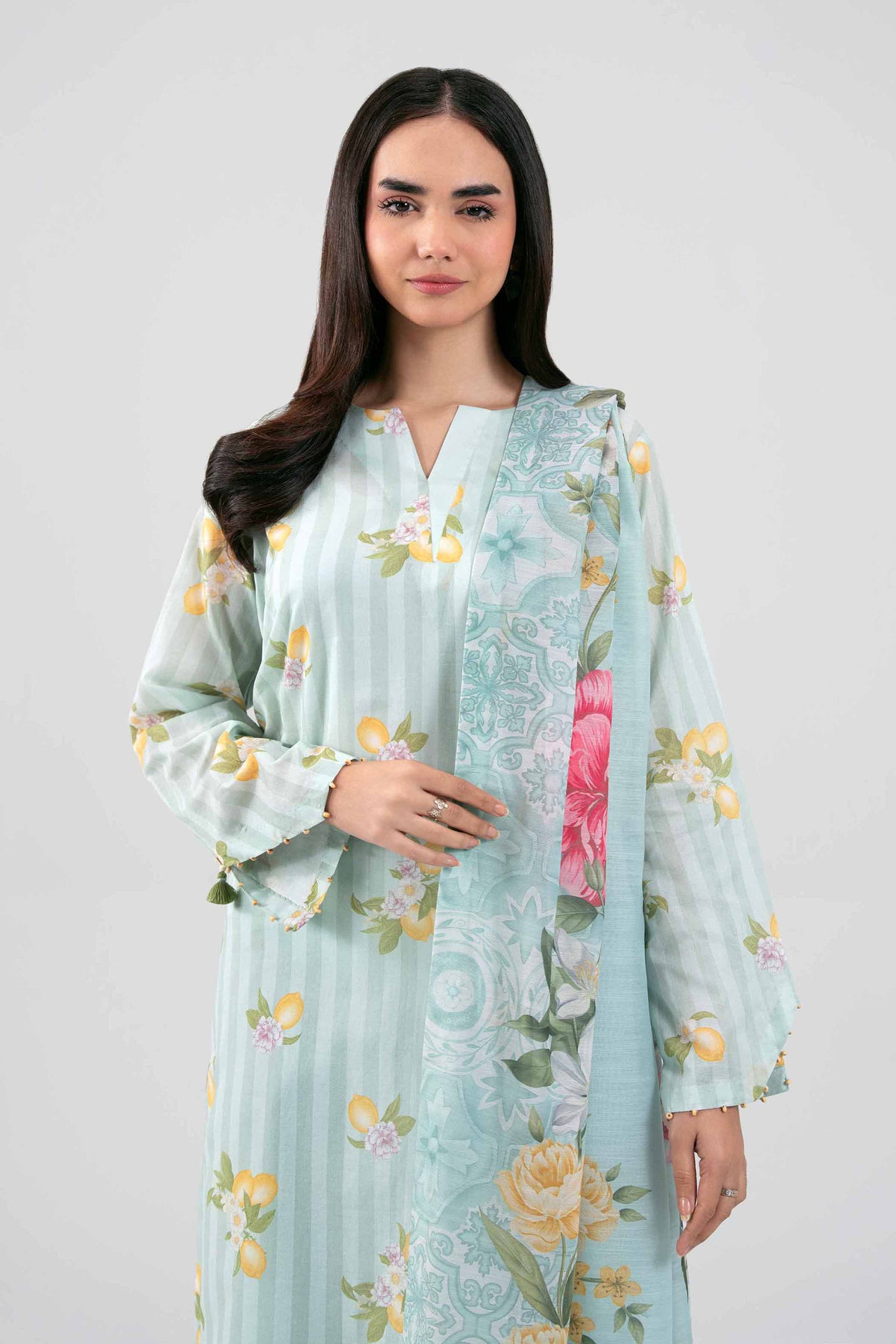 3 Piece - Digital Printed Suit - 42601500 Green Lawn 3PC Printed Nishat Australia