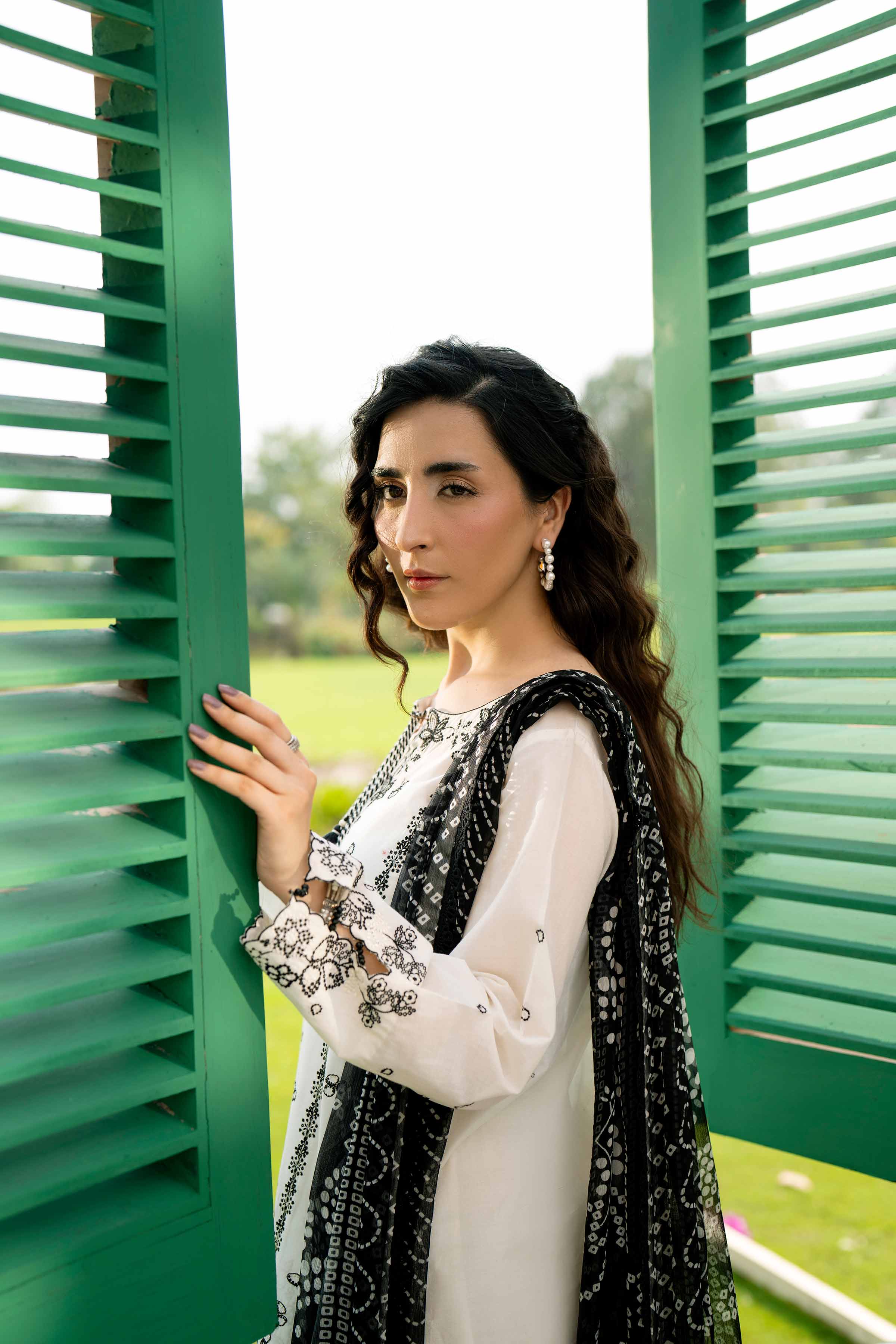 3 Piece - Digital Printed Embroidered Suit - 42601993 Beige Lawn 3PC Embroidered Nishat Australia