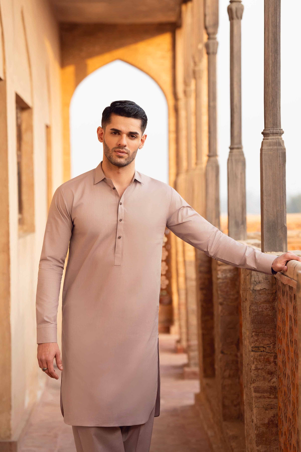 2 Piece - Naqsh Suit - 42608032 Grey Latha 2PC Non-Embroidered Nishat Australia