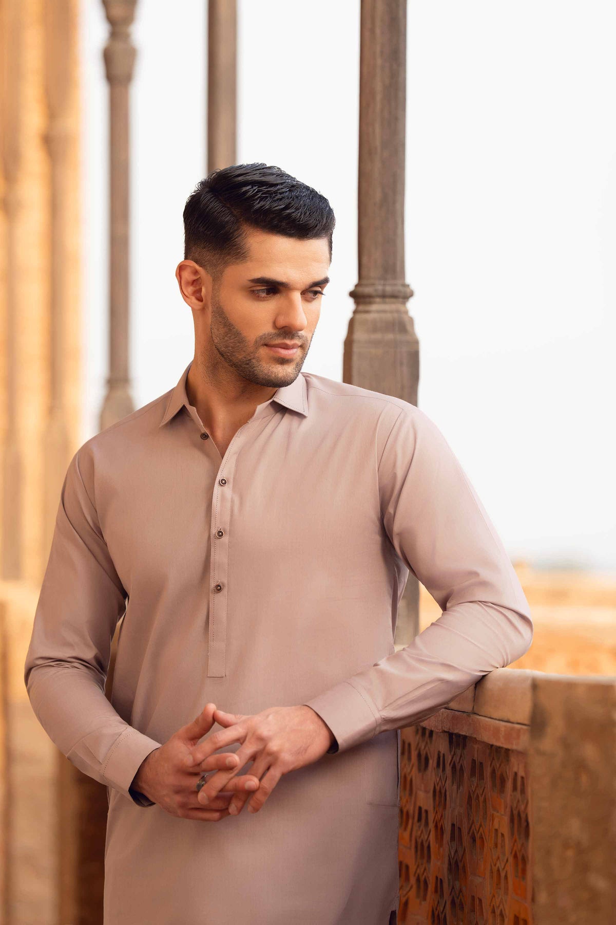 2 Piece - Naqsh Suit - 42608032 Grey Latha 2PC Non-Embroidered Nishat Australia