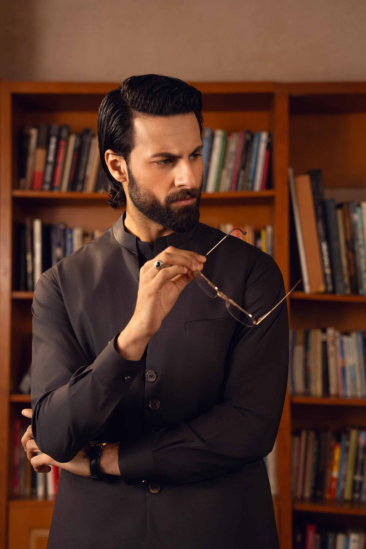 2 Piece - Naqsh Suit - 42608033 Brown Latha 2PC Non-Embroidered Nishat Australia