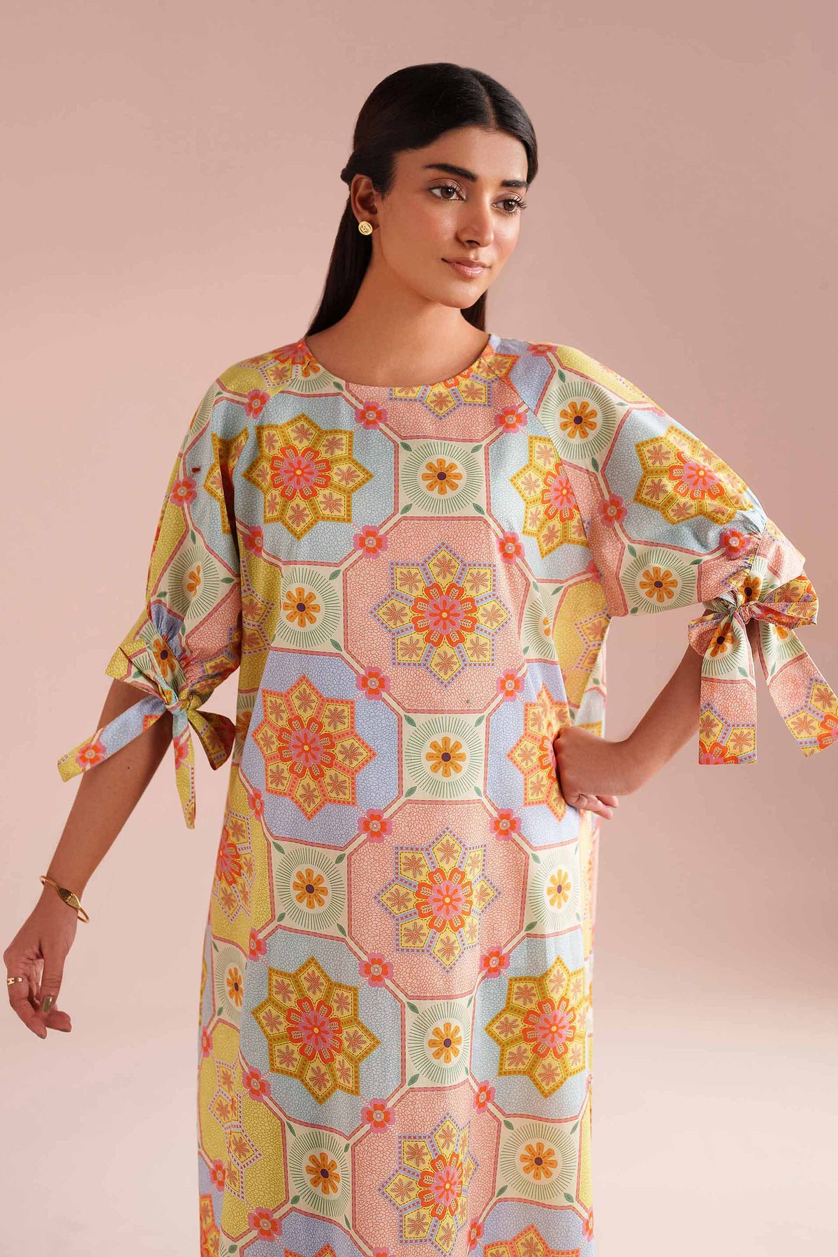 Printed Dress - AS26-19 Multi Cambric 1PC Printed Nishat Australia