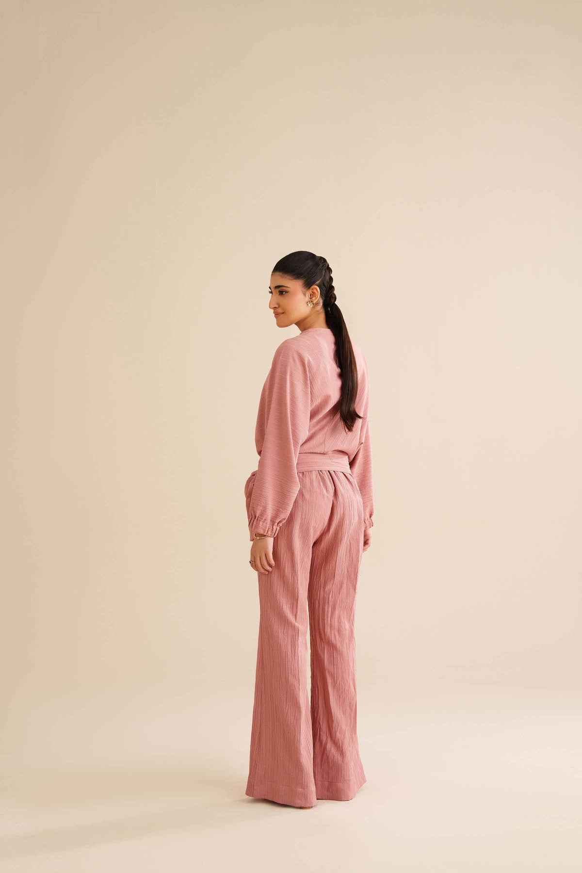 2 Piece - Basic Suit - AW25-29 Pink Chiffon 2PC Solids Nishat Australia