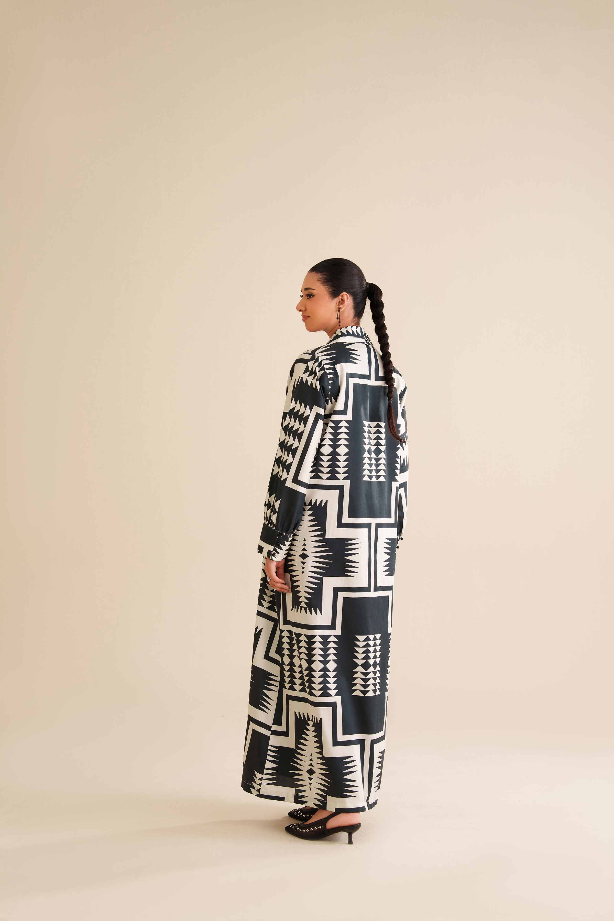 2 Piece - Printed Suit - FW25-22 READY TO WEAR Multi Sateen 2PC Printed