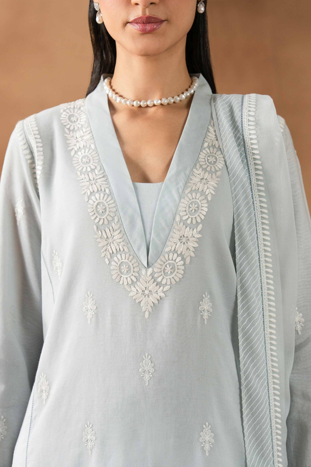 RAWAYAT - KBS26-118 Blue Lawn 3 Pieces Embroidered Nishat Australia