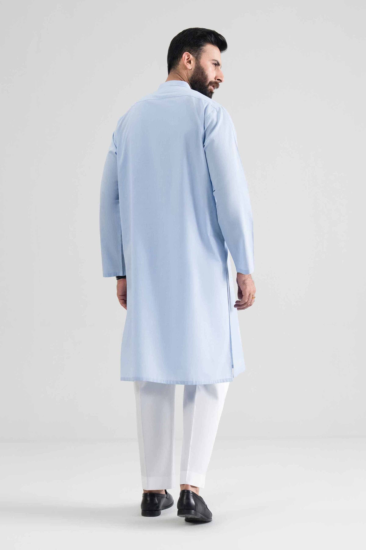 Embroidered Kurta - KBS26-17 Blue Cotton 1 Piece Embroidered Nishat Australia