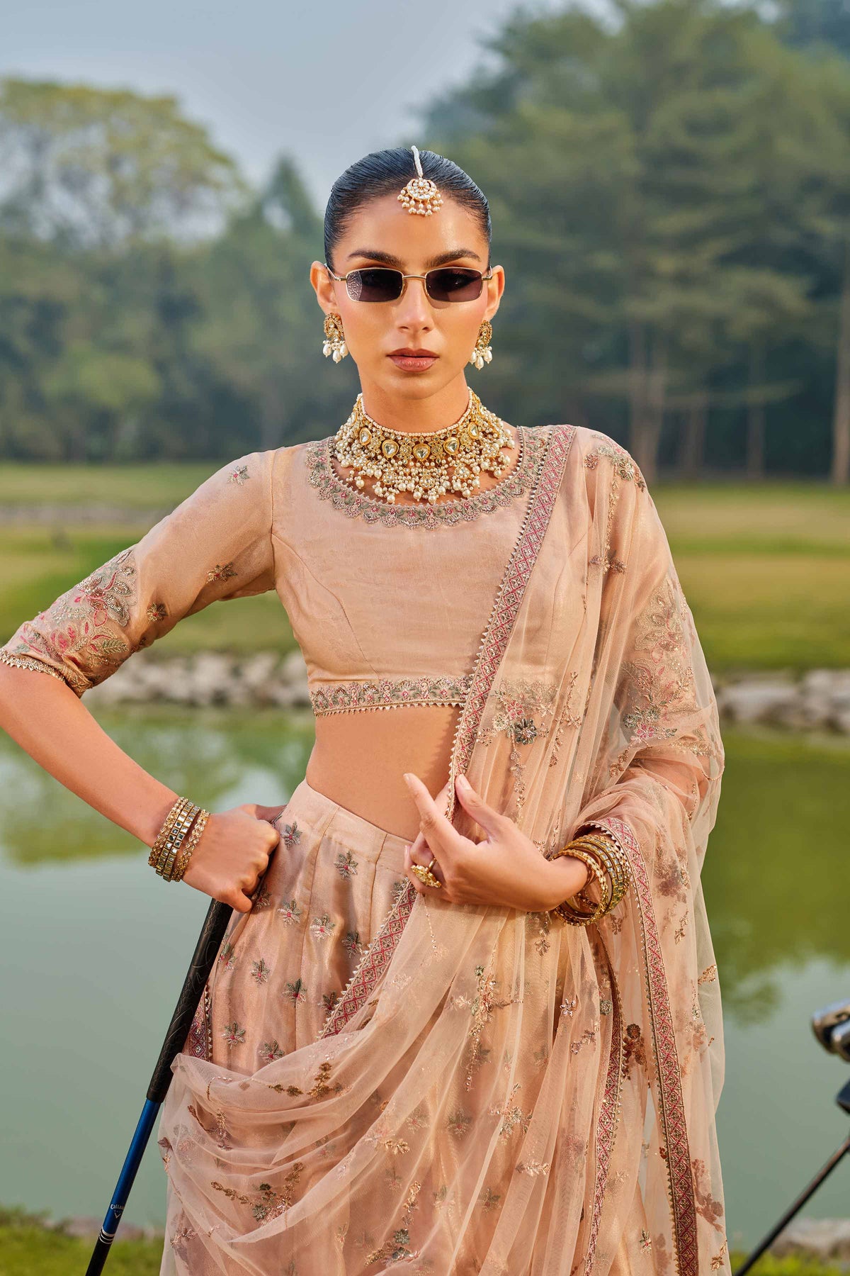 NOORI - KBS26-54 Pink Fancy Polyester 3 Pieces Embroidered Nishat Australia