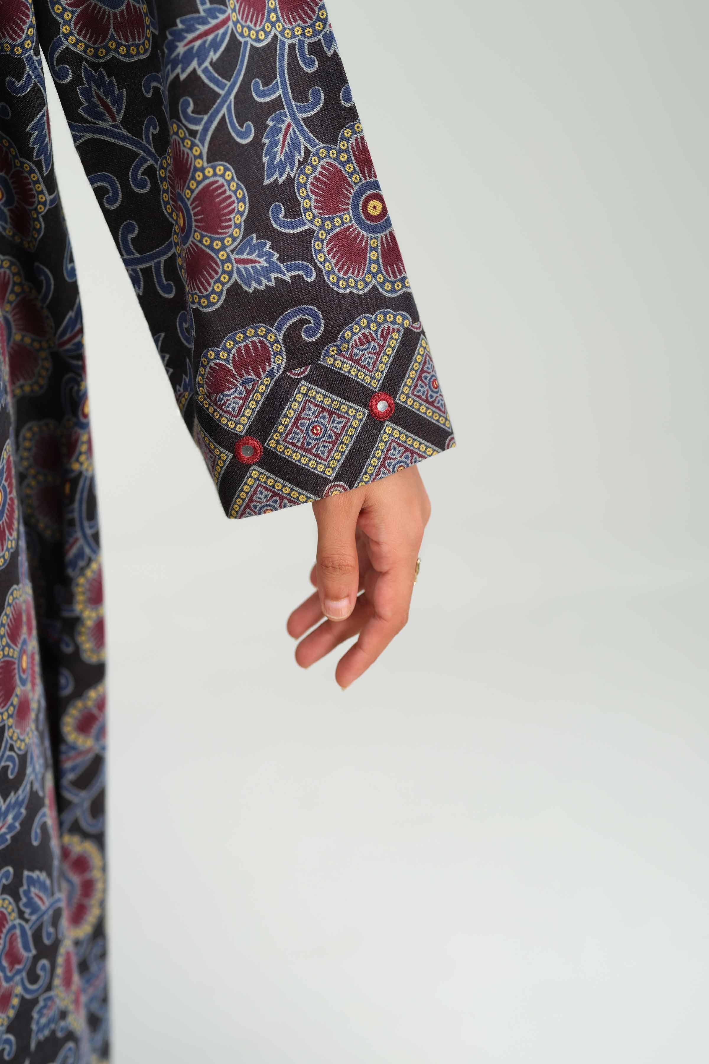 2 Piece - Printed Suit - KFW25-165 READY TO WEAR - LUXURY Multi Karandi 2PC Printed