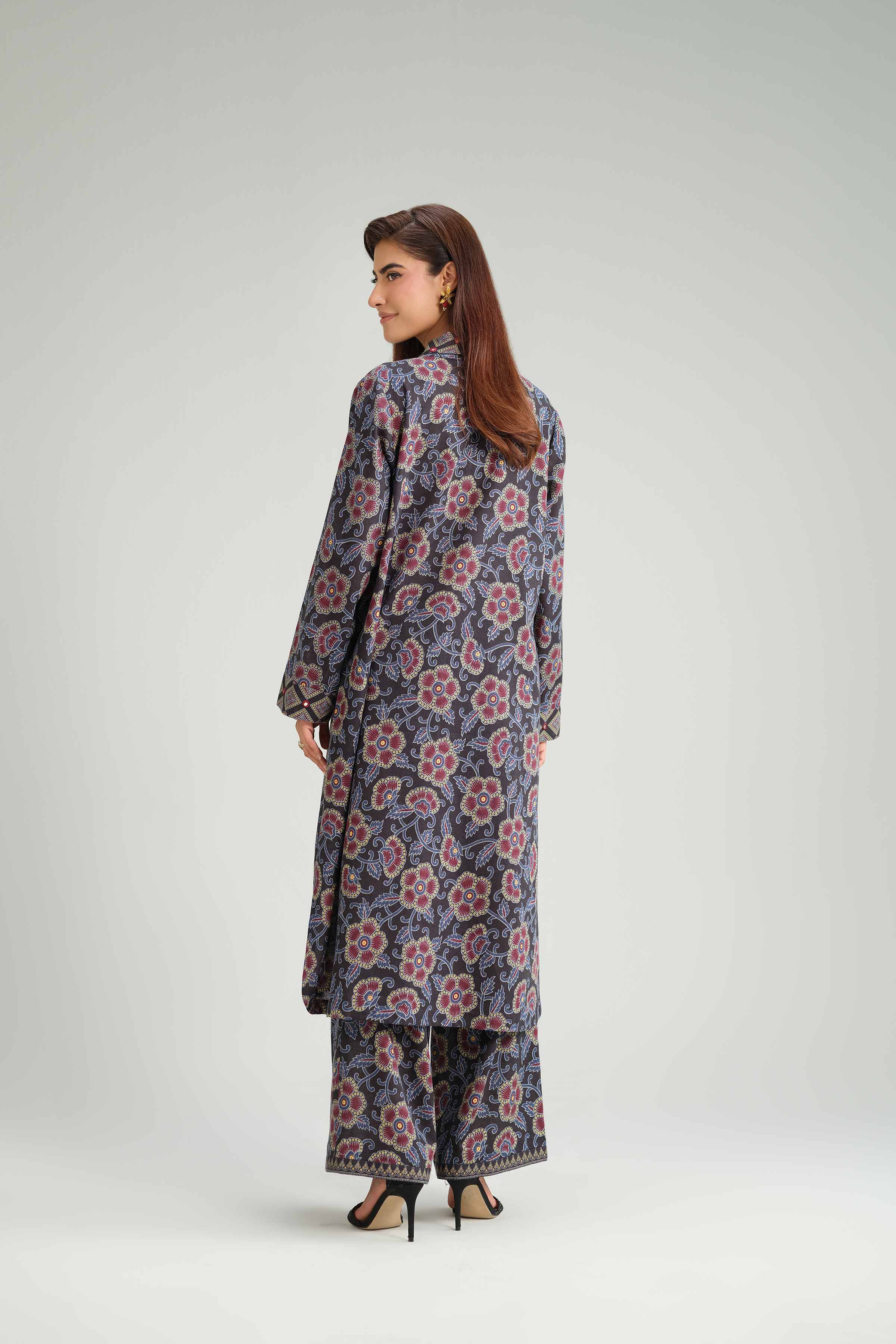 2 Piece - Printed Suit - KFW25-165 READY TO WEAR - LUXURY Multi Karandi 2PC Printed