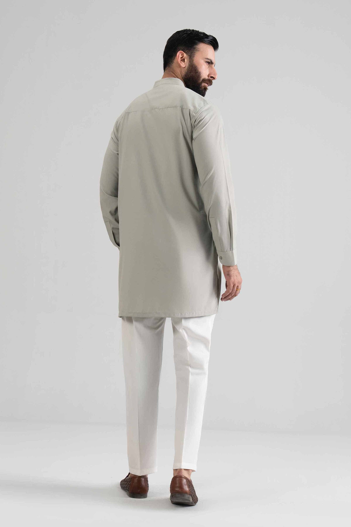Solid Kurta - NQ26-010 Green Wash & Wear 1PC Solids Nishat Australia