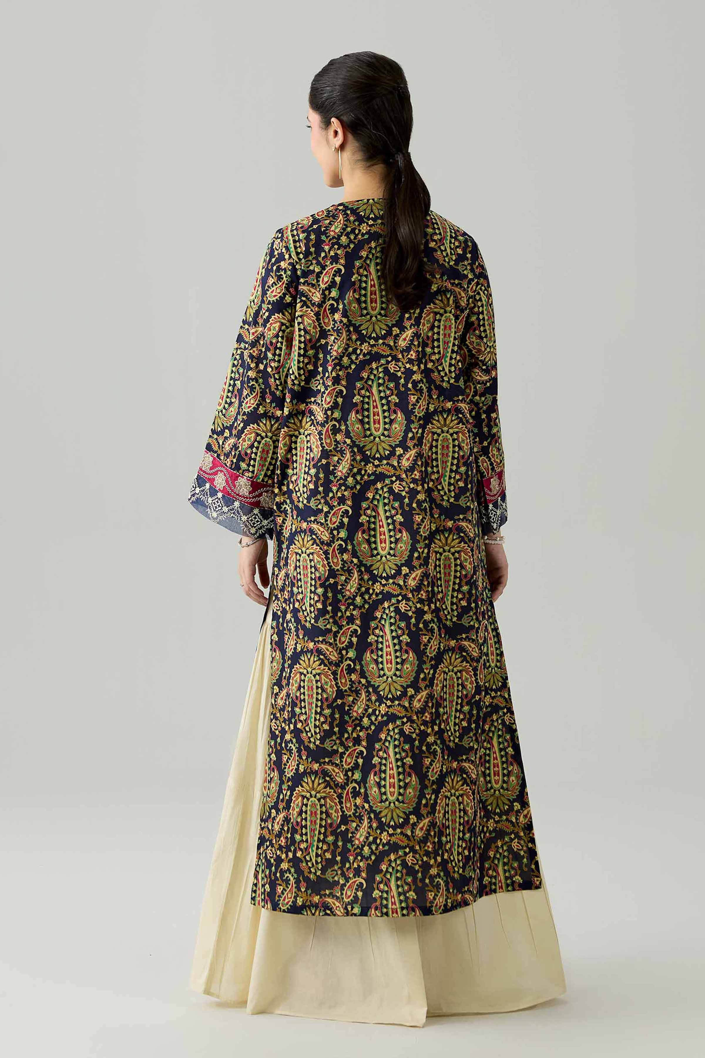 Printed Embroidered Shirt - PE26-373 Multi Lawn 1PC Embroidered Nishat Australia