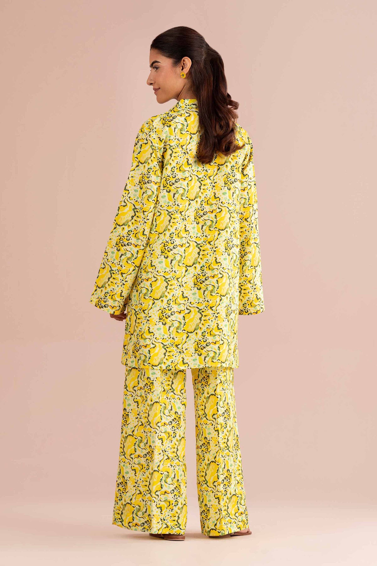 2 Piece - Printed Suit - PE26-416 Yellow Lawn 2PC Printed Nishat Australia