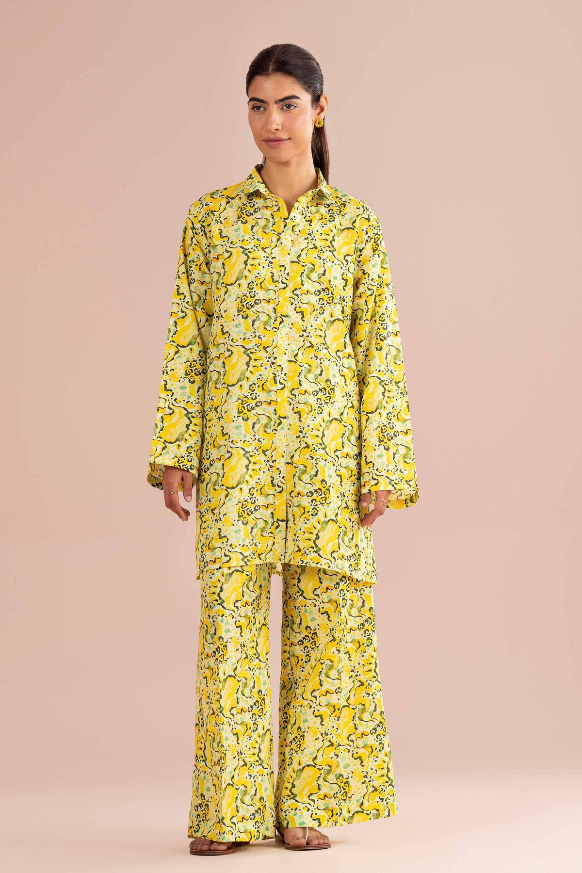 2 Piece - Printed Suit - PE26-416 Yellow Lawn 2PC Printed Nishat Australia
