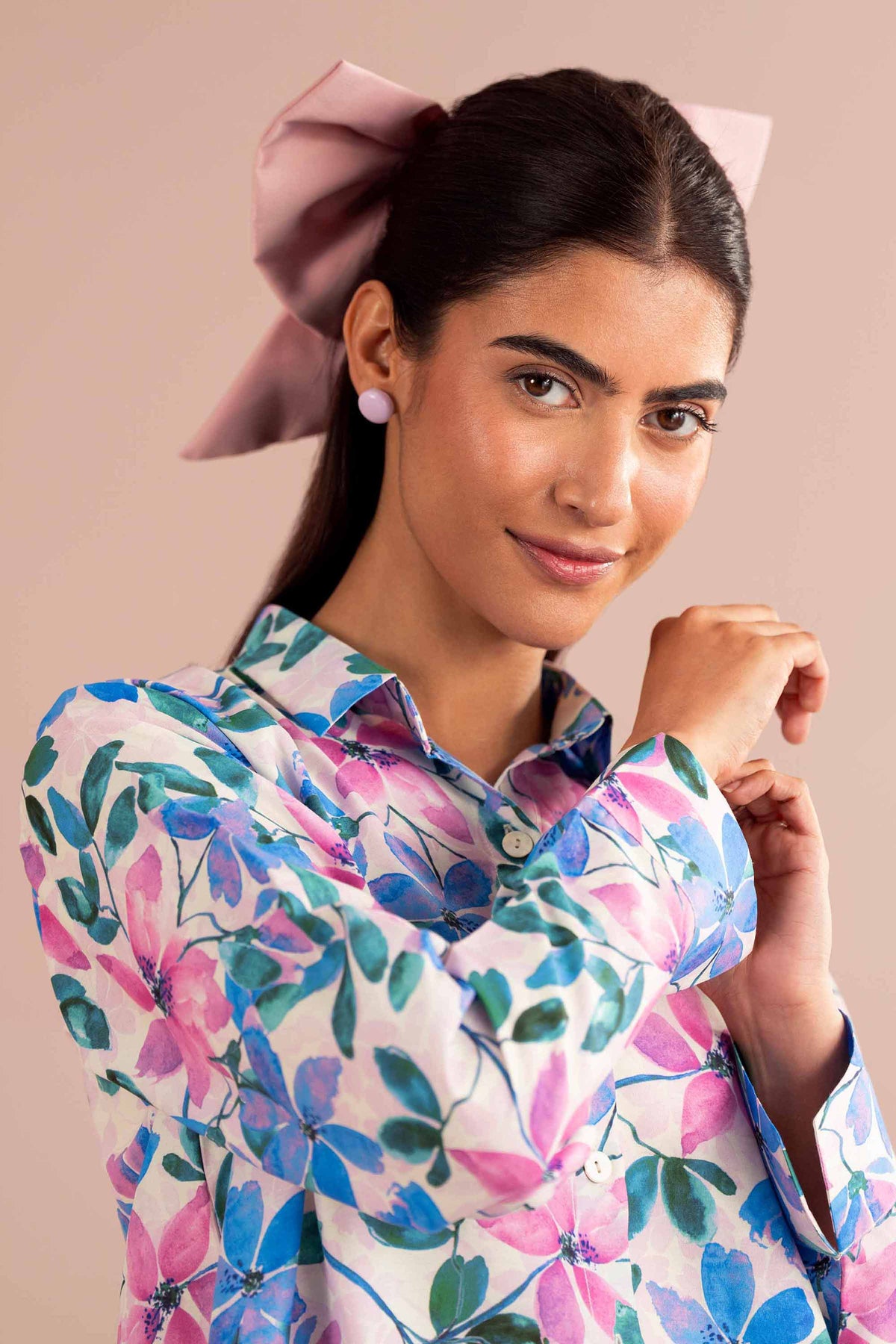2 Piece - Printed Suit - PE26-418 Pink Lawn 2PC Printed Nishat Australia