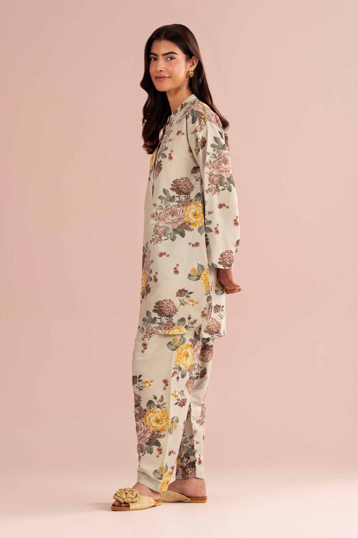 2 Piece - Printed Suit - PE26-419 Green Lawn 2PC Printed Nishat Australia