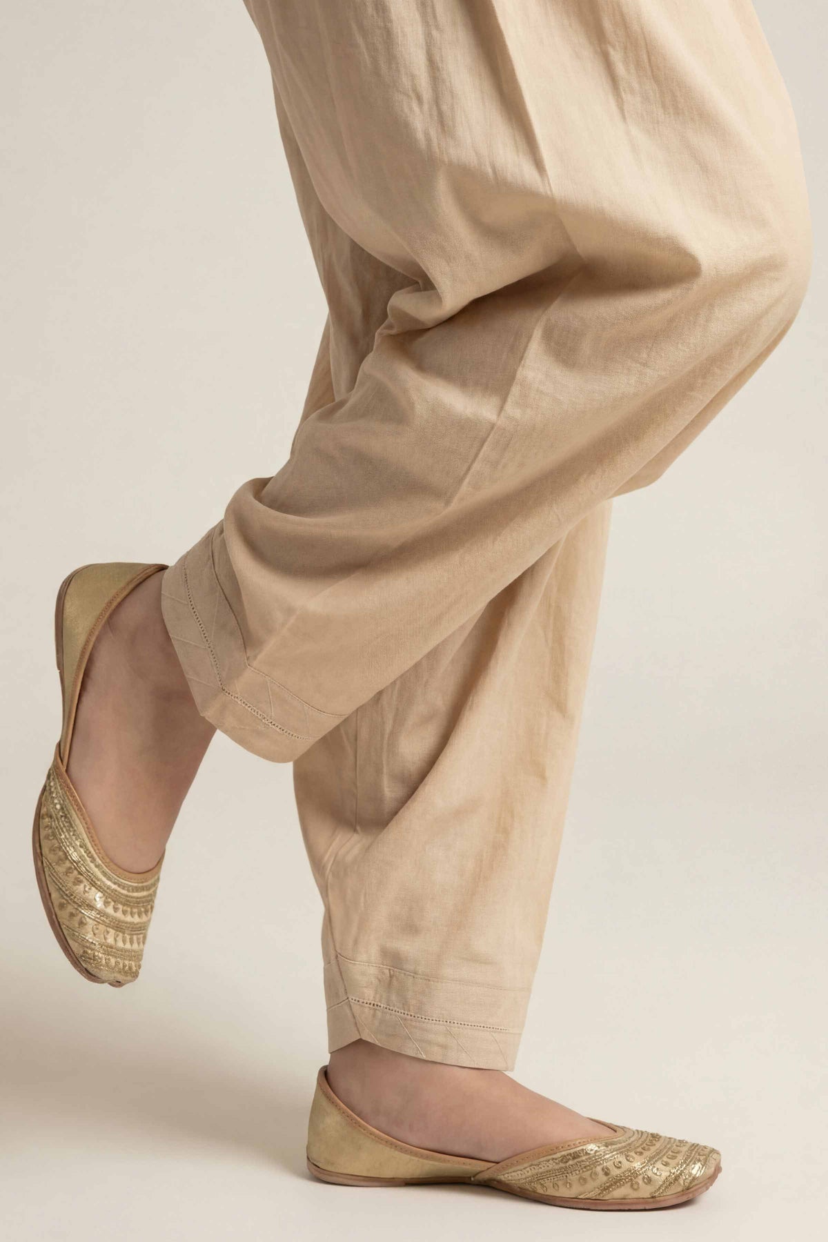 Solid Shalwar - PS26-191 Beige Cambric 1PC Solids Nishat Australia