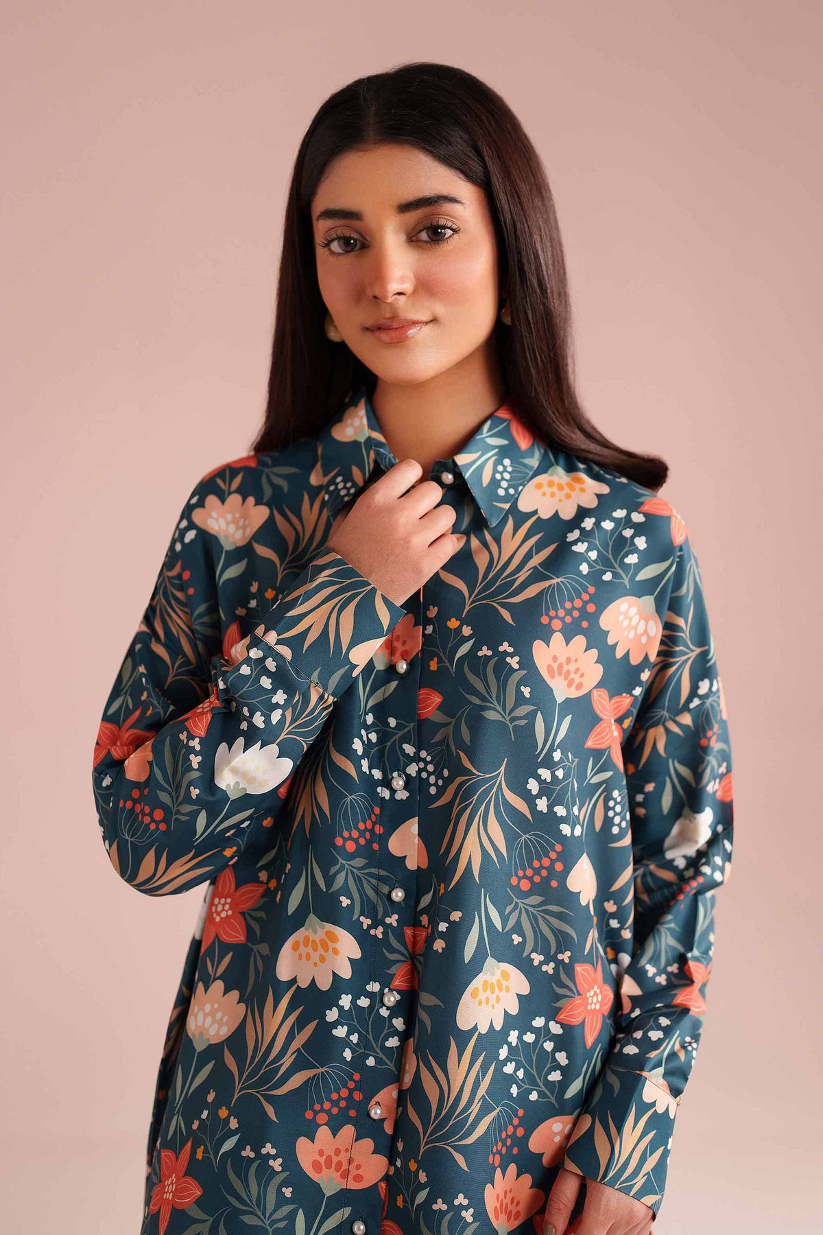 2 Piece - Printed Suit - PS26-74 Green Lawn 2PC Printed Nishat Australia
