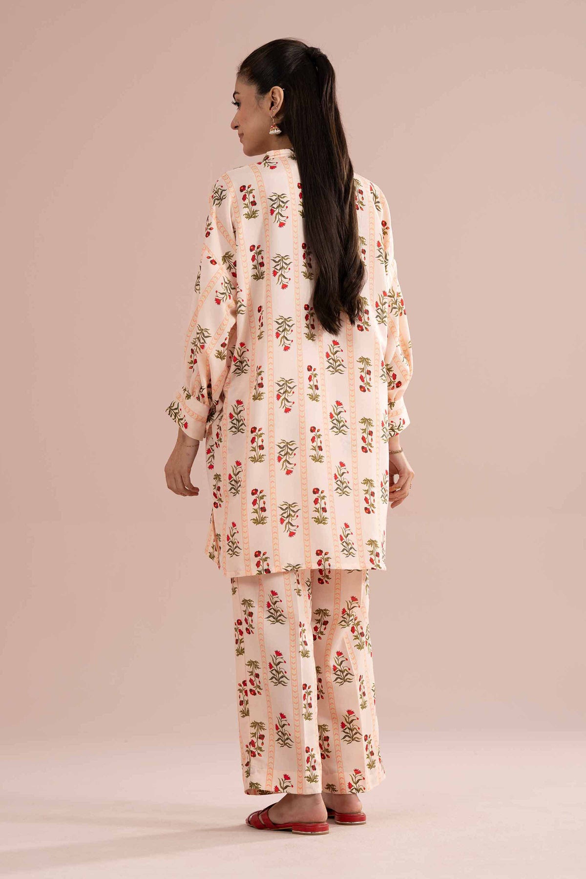 2 Piece - Printed Suit - PS26-79 Orange Lawn 2PC Printed Nishat Australia