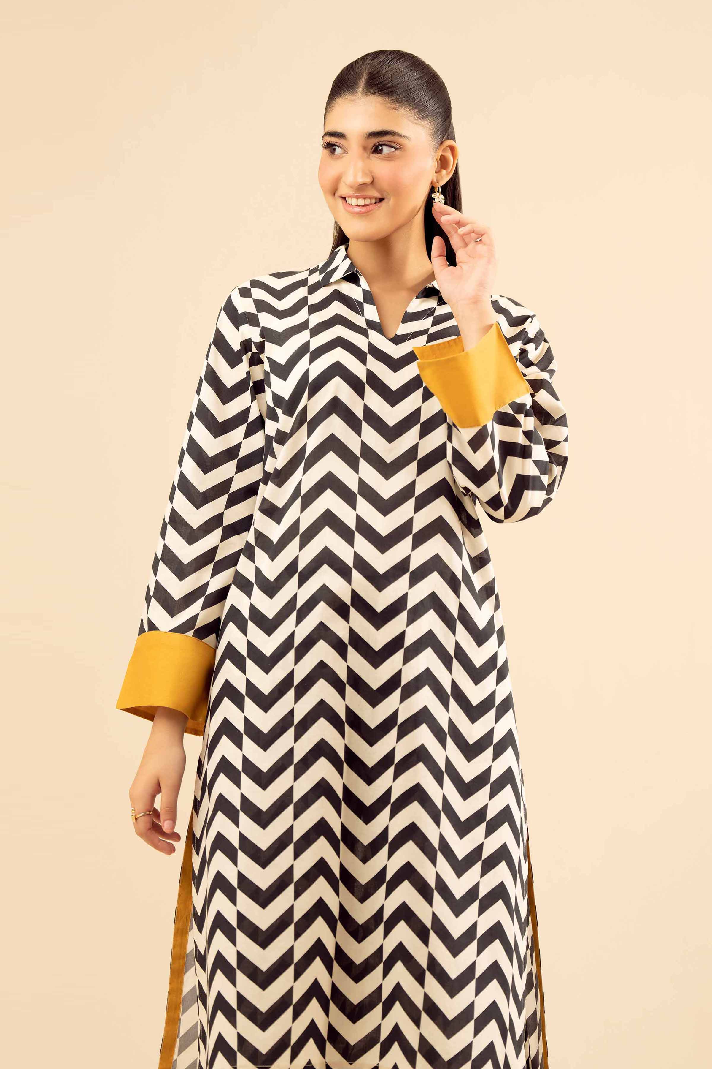 2 Piece - Printed Suit - PW25-04 READY TO WEAR Multi Cambric 2PC Printed