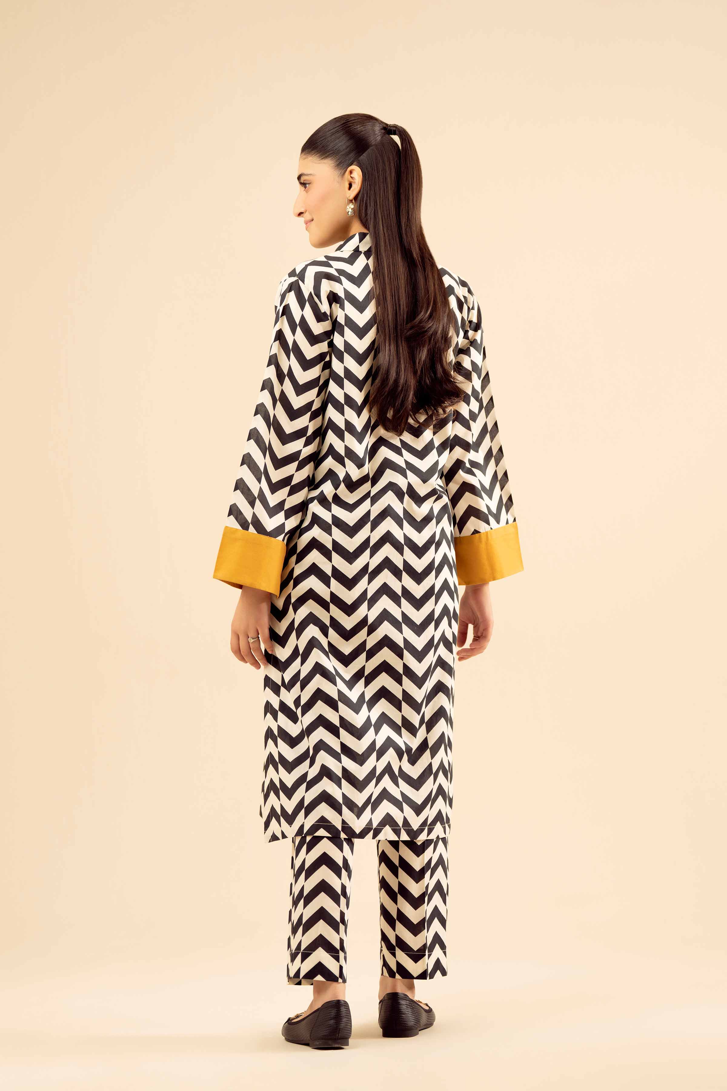 2 Piece - Printed Suit - PW25-04 READY TO WEAR Multi Cambric 2PC Printed