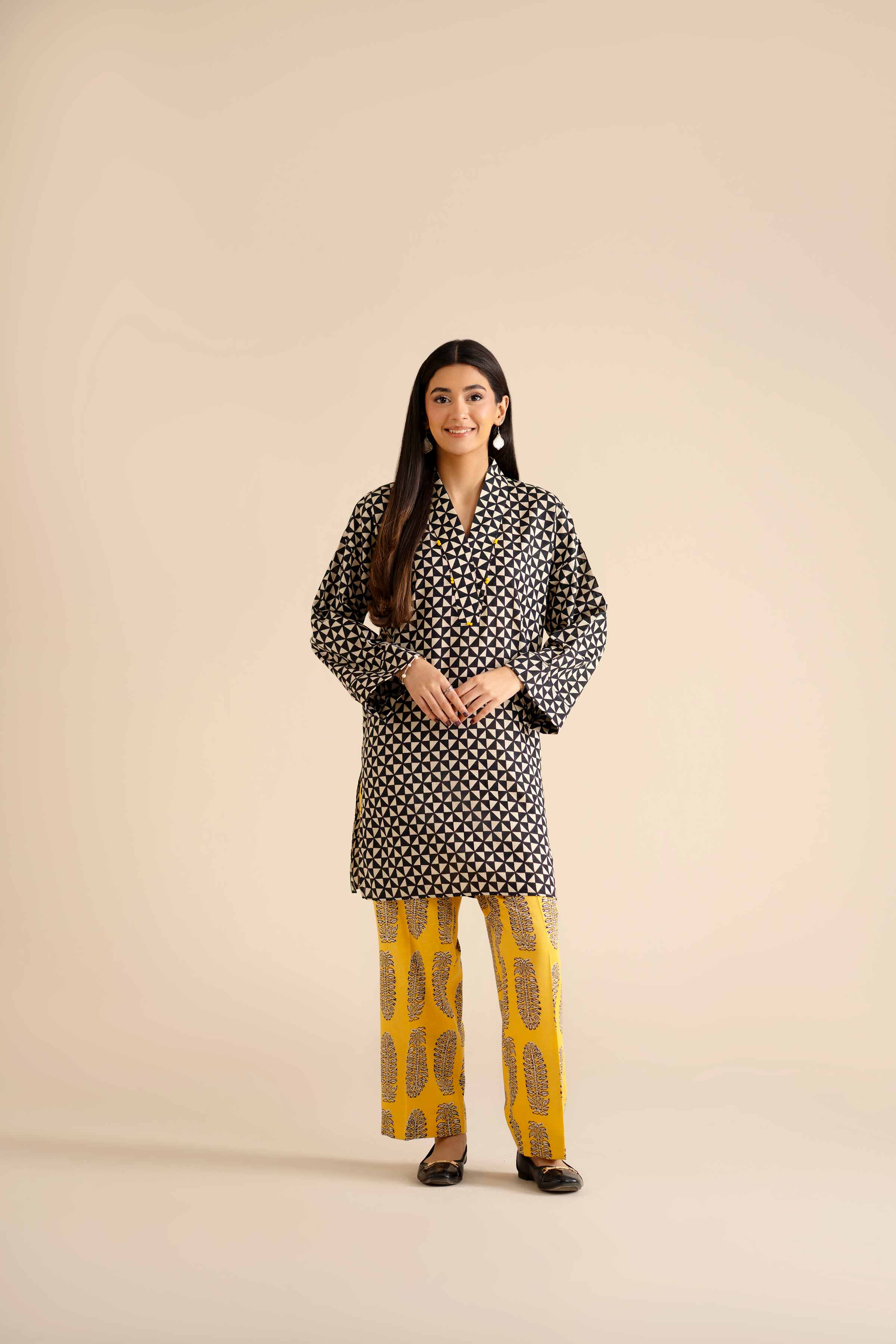 2 Piece - Basic Suit - PW25-229 READY TO WEAR Multi Karandi 2PC Solids