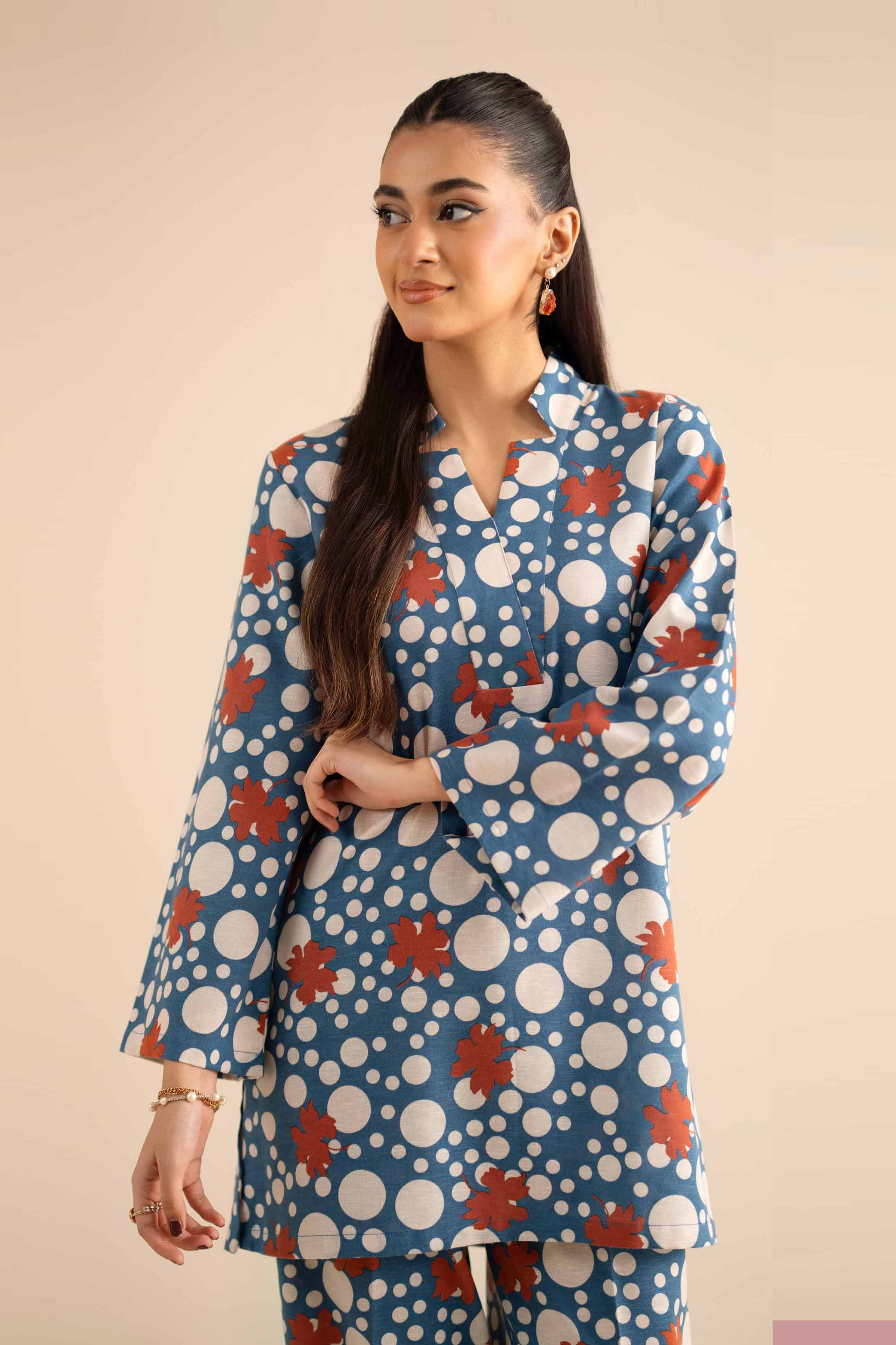 2 Piece - Basic Suit - PW25-309 READY TO WEAR Multi Karandi 2PC Solids