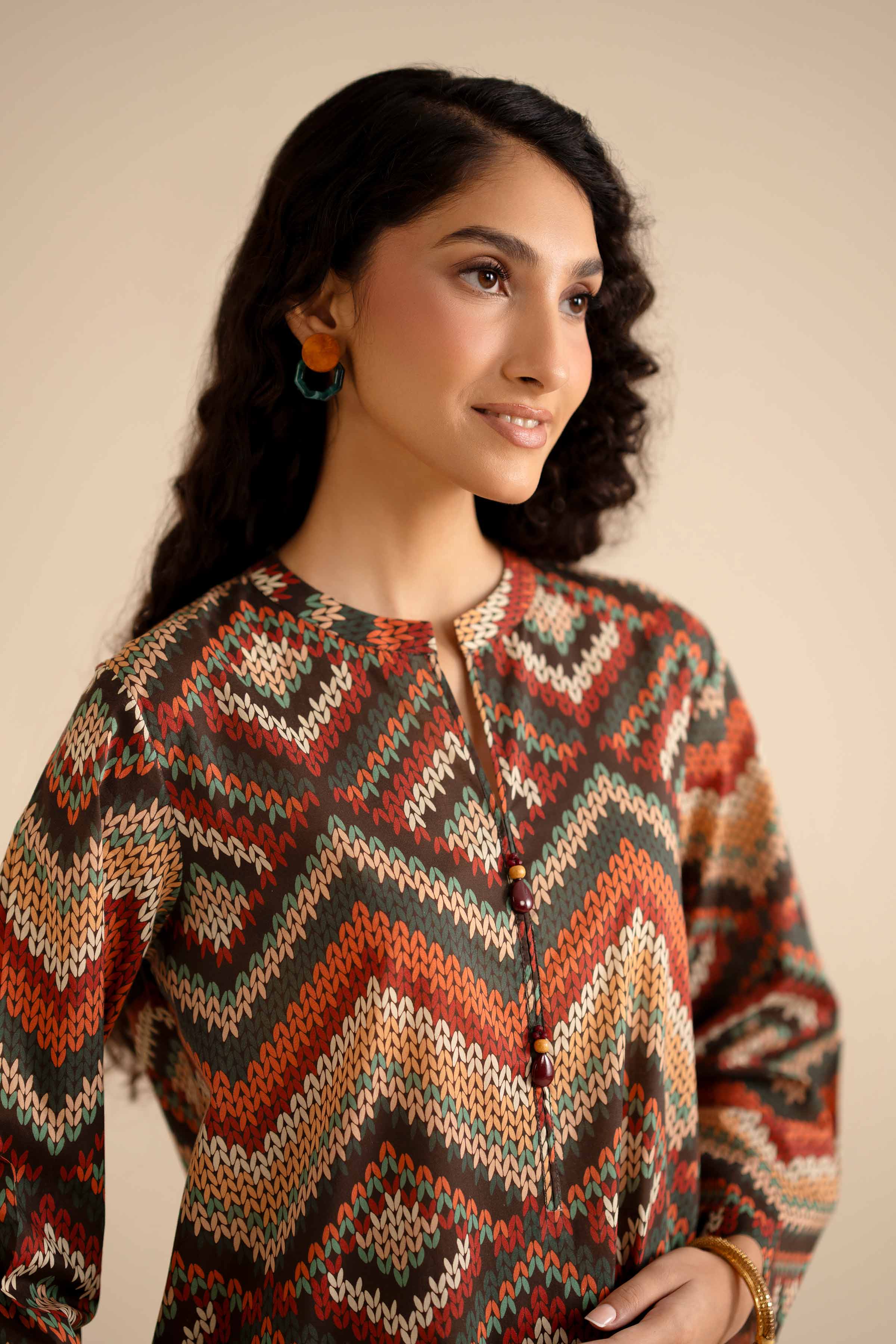 2 Piece - Printed Suit - PW25-42 READY TO WEAR Multi Cambric 2PC Printed
