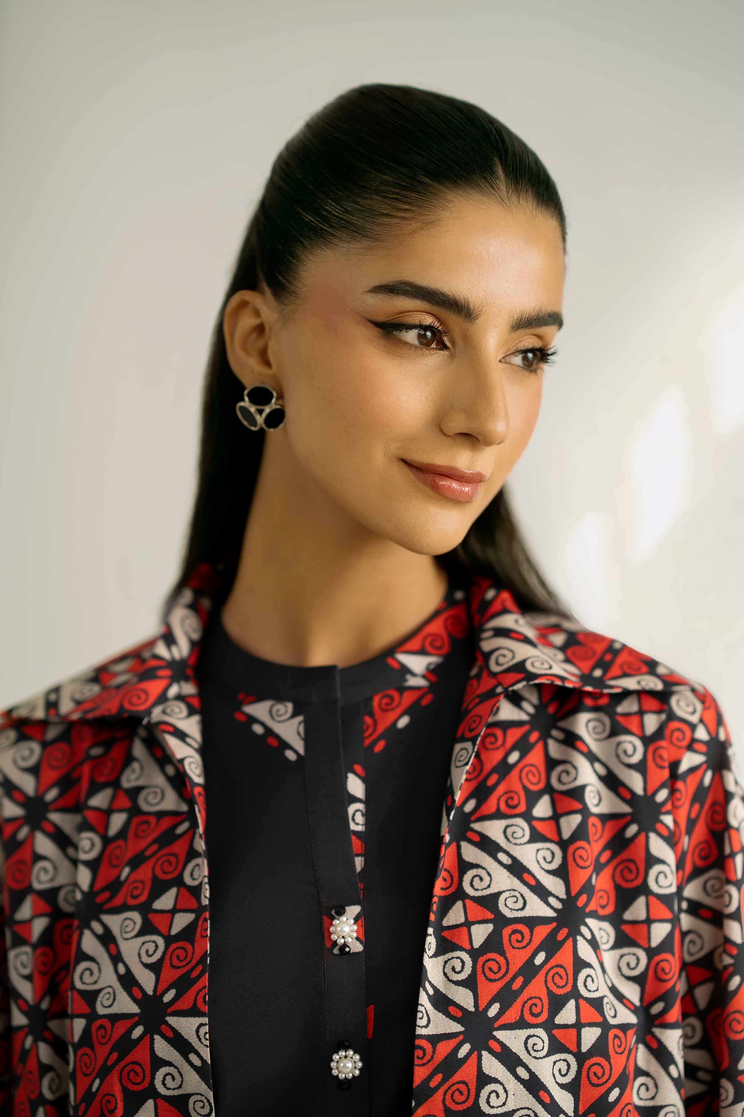 2 Piece - Printed Suit - 42502359 Unstitched Multi Cambric 2PC Printed