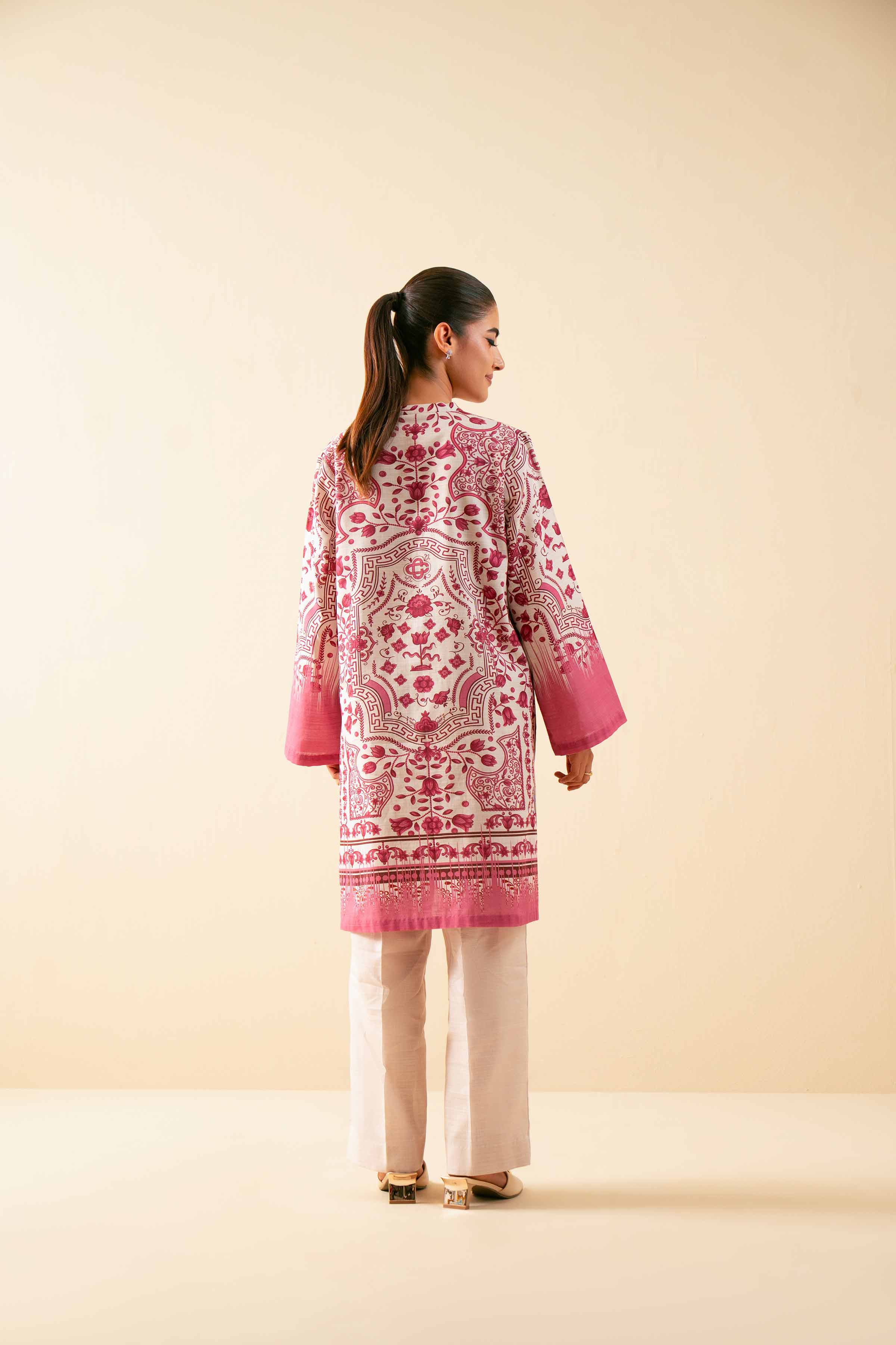 2 Piece - Digital Printed Suit - 42502789 Unstitched Multi Khaddar 2PC Printed