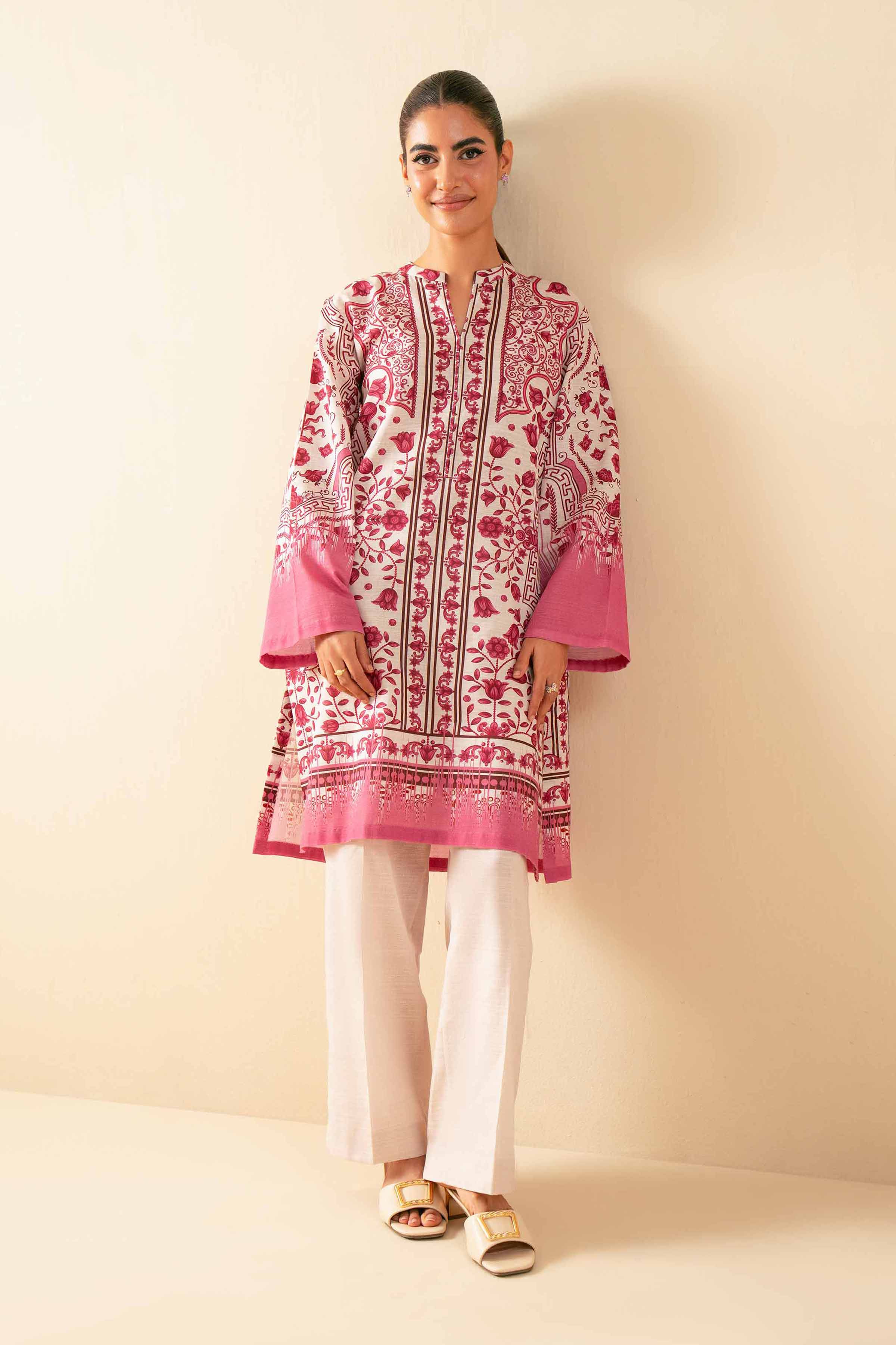 2 Piece - Digital Printed Suit - 42502789 Unstitched Multi Khaddar 2PC Printed