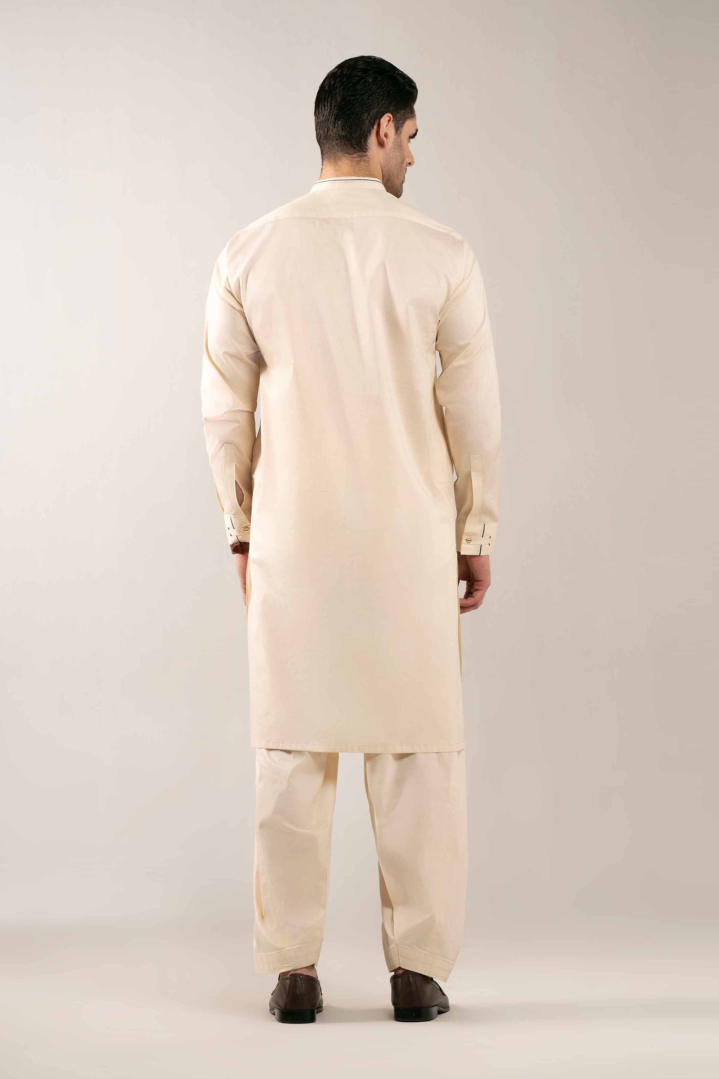 2 Piece - Naqsh Suit - 42508116 Beige Cotton 2PC Non-Embroidered Nishat Australia