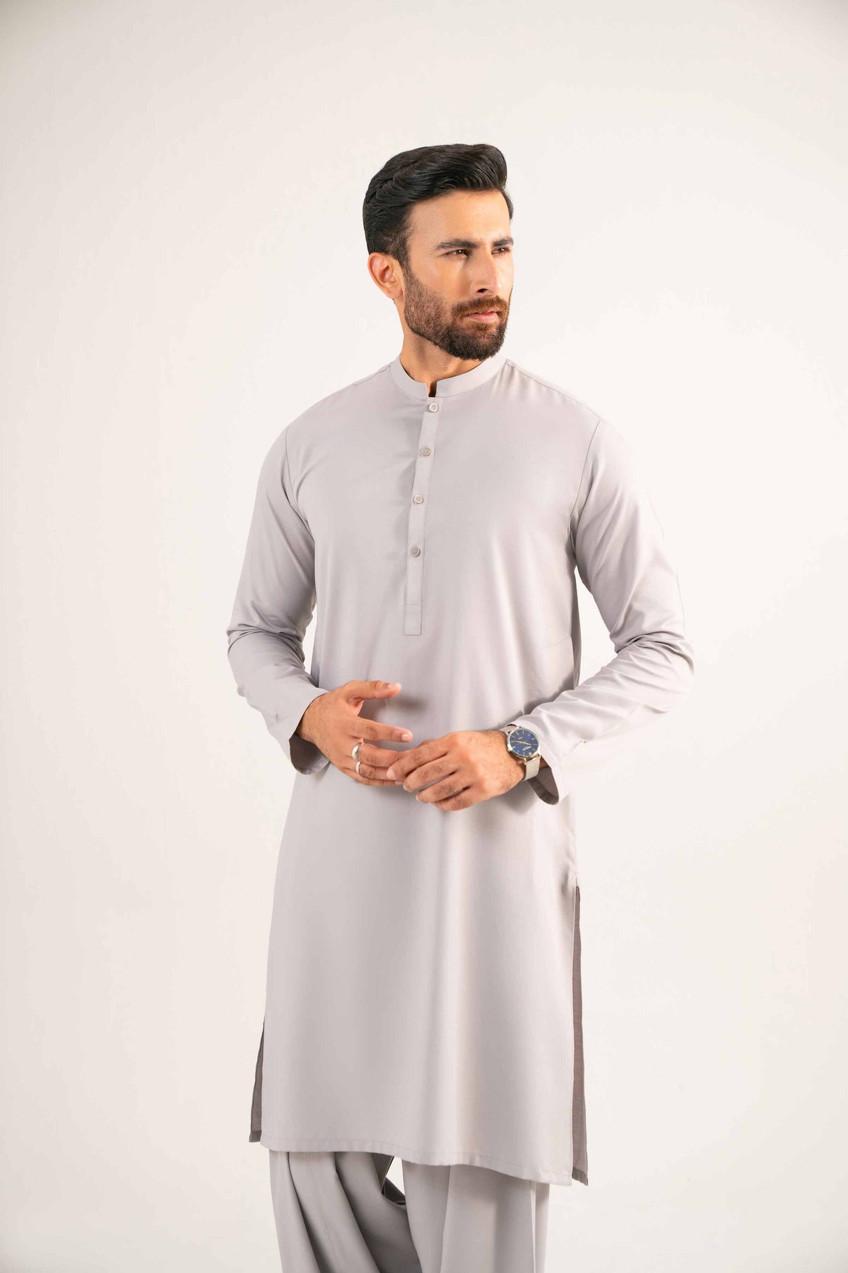 2 Piece - Naqsh Suit - 42508181 Purple Wash & Wear 2PC Non-Embroidered Nishat Australia