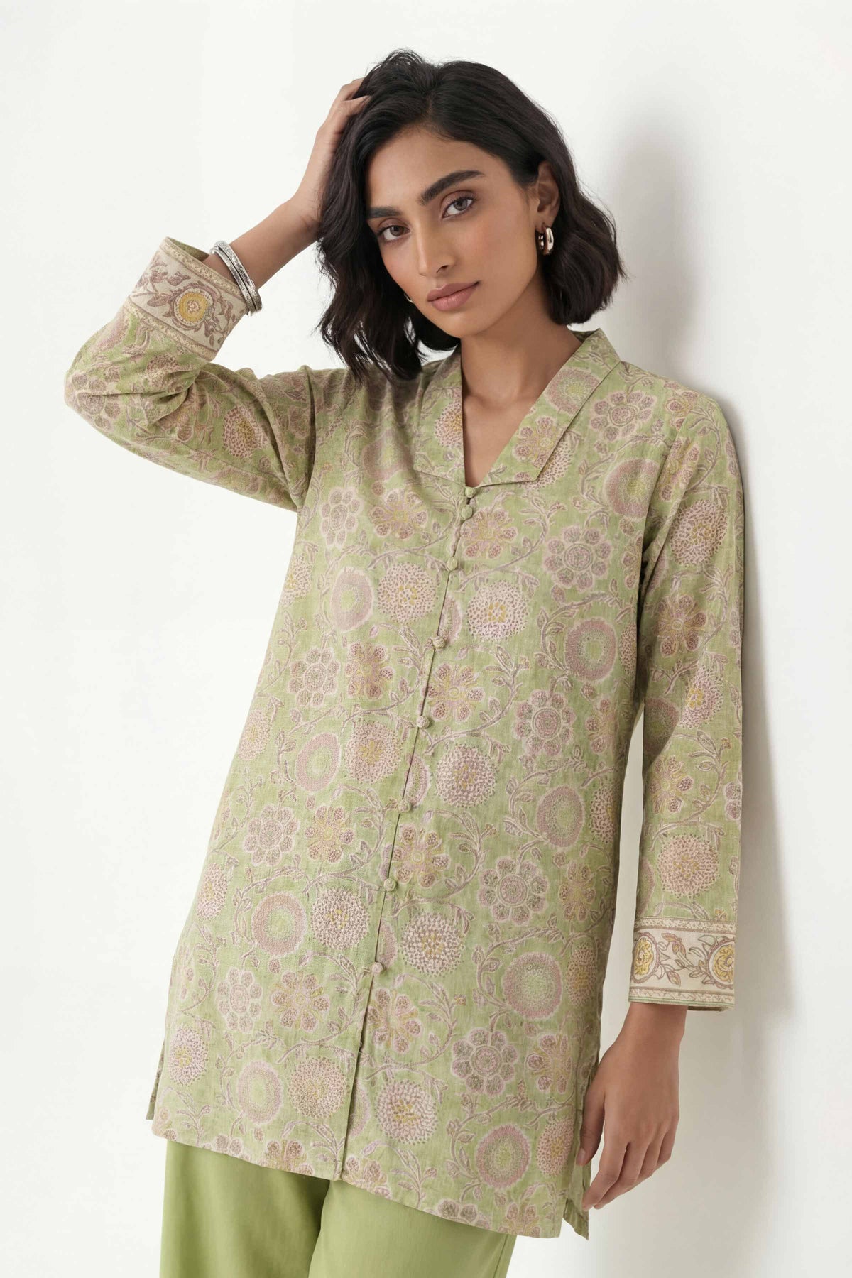 2 Piece - Printed Suit - 42601413 Green Lawn 2PC Printed Nishat Australia