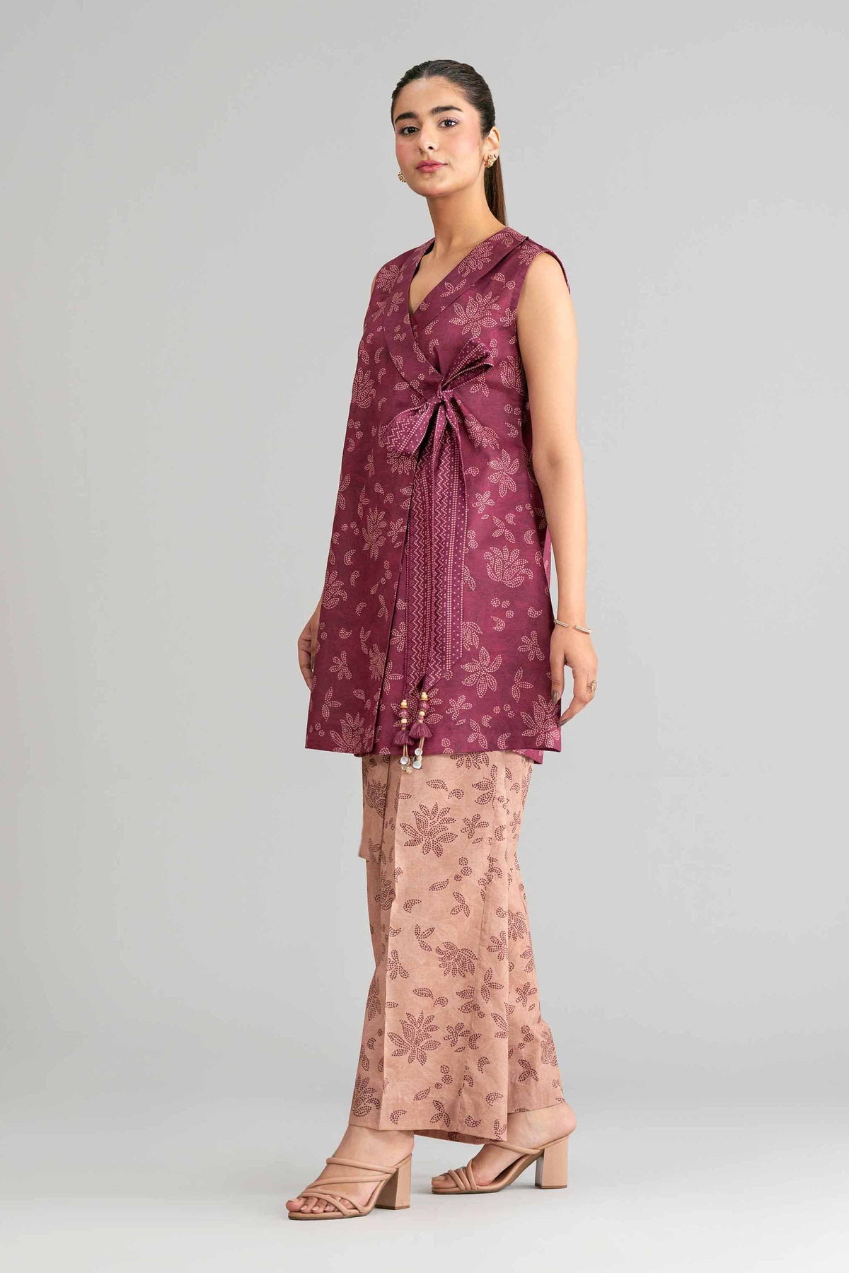 2 Piece - Printed Suit - 42601436 Red Lawn 2PC Printed Nishat Australia