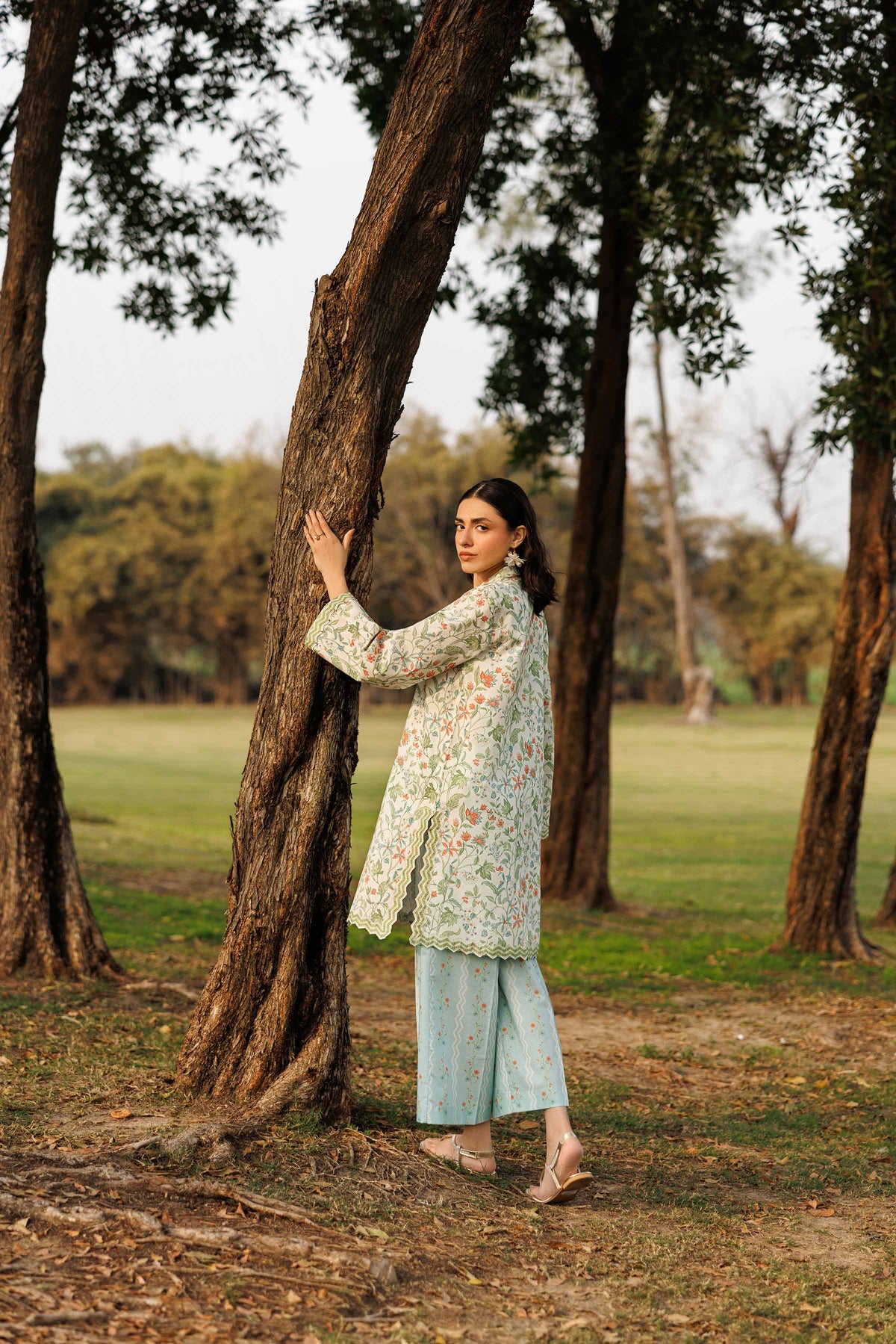 2 Piece - Printed Suit - 42601446 Cream Lawn 2PC Printed Nishat Australia