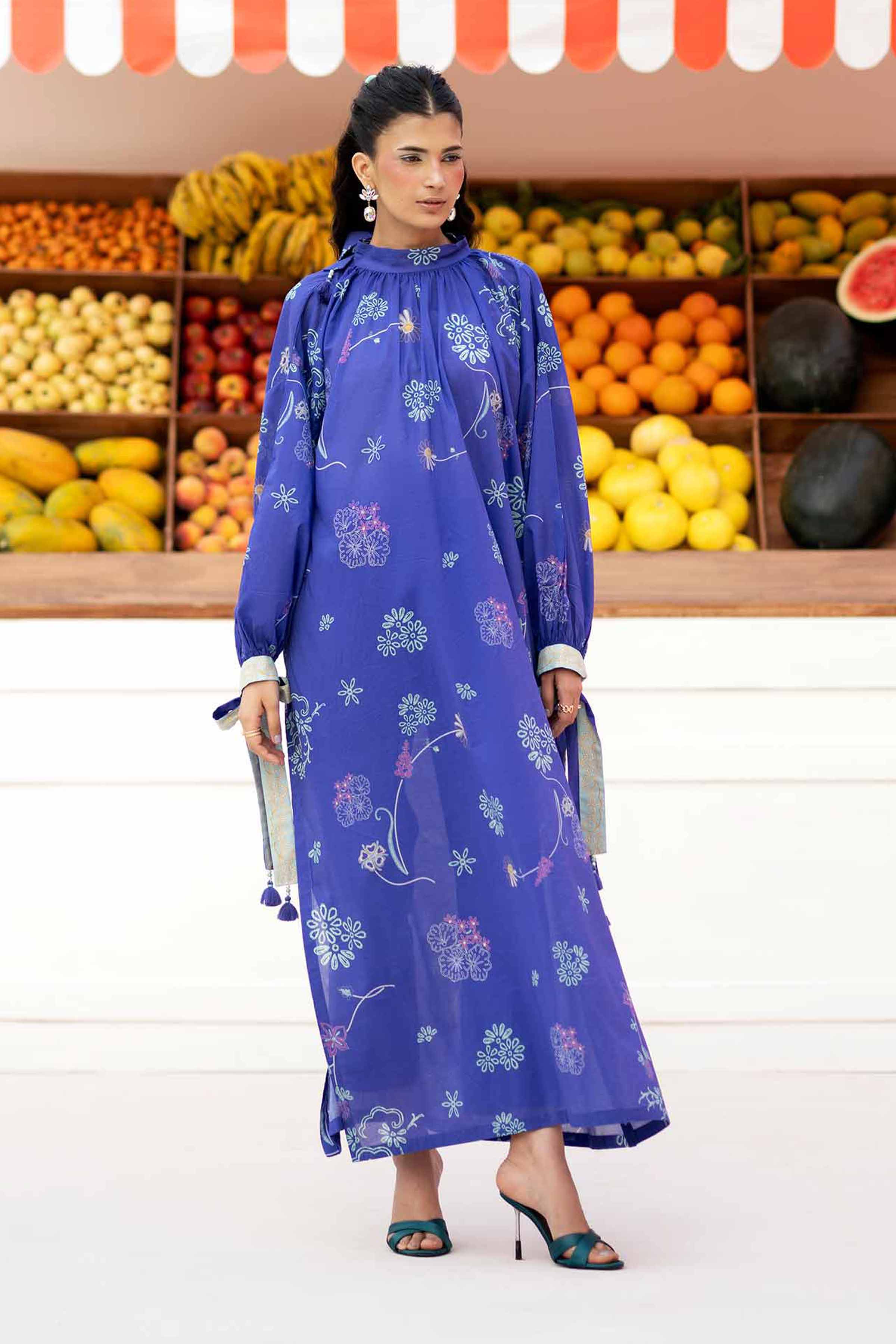2 Piece - Printed Suit - 42601946 Purple Lawn 2PC Printed Nishat Australia